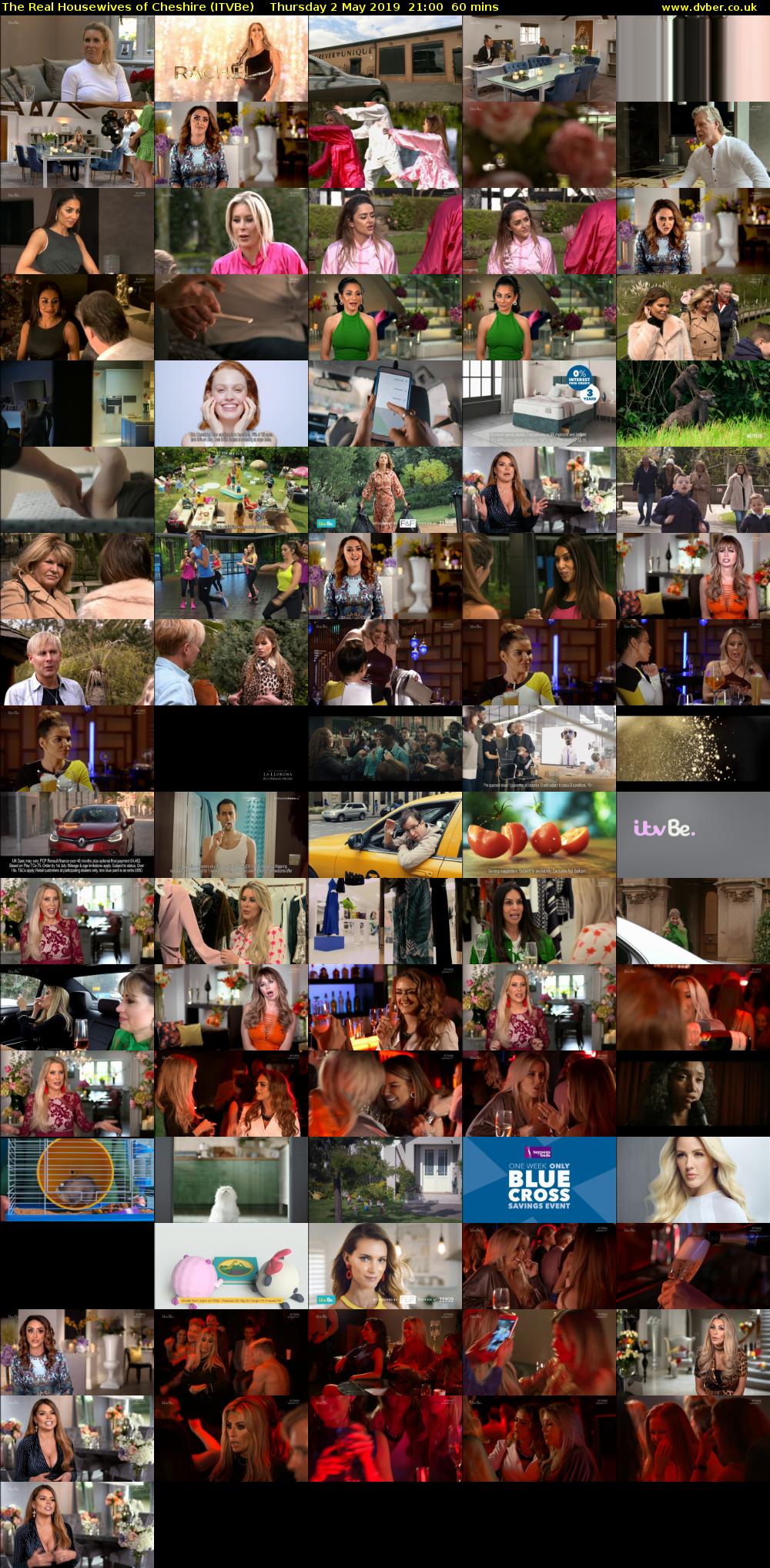The Real Housewives of Cheshire (ITVBe) Thursday 2 May 2019 21:00 - 22:00