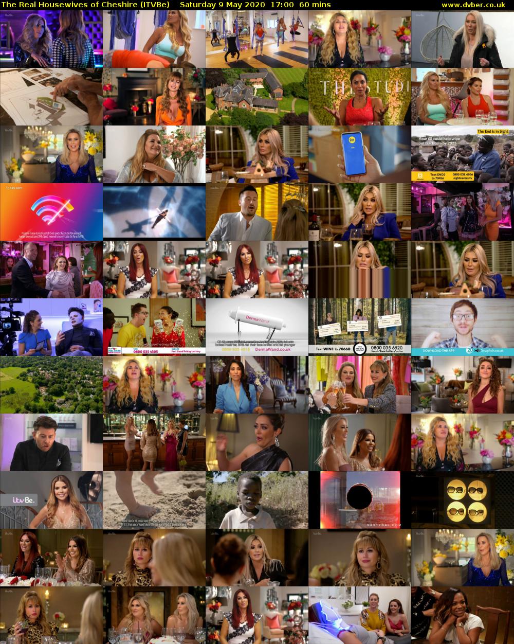The Real Housewives of Cheshire (ITVBe) Saturday 9 May 2020 17:00 - 18:00