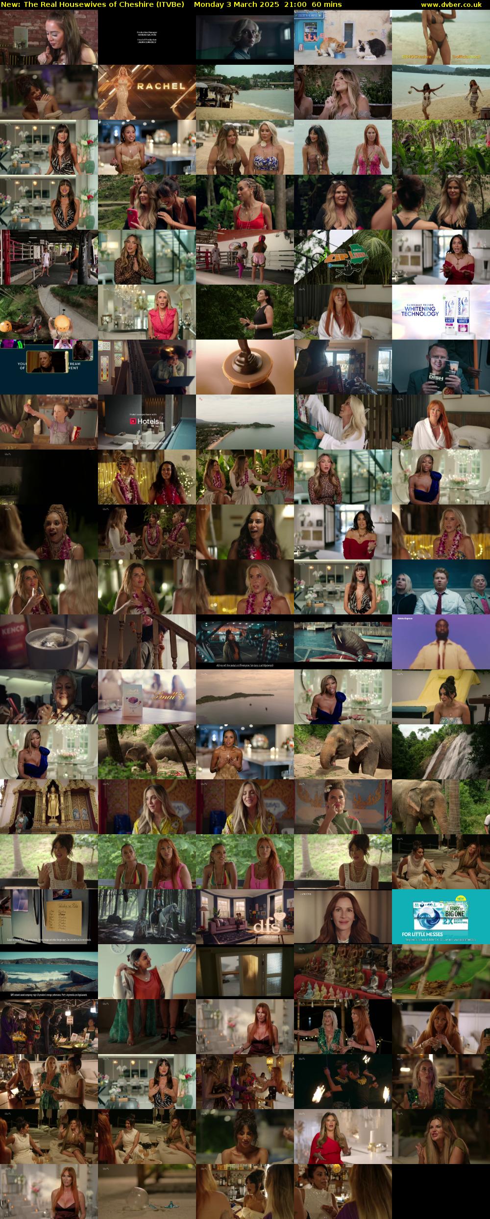 The Real Housewives of Cheshire (ITVBe) Monday 3 March 2025 21:00 - 22:00