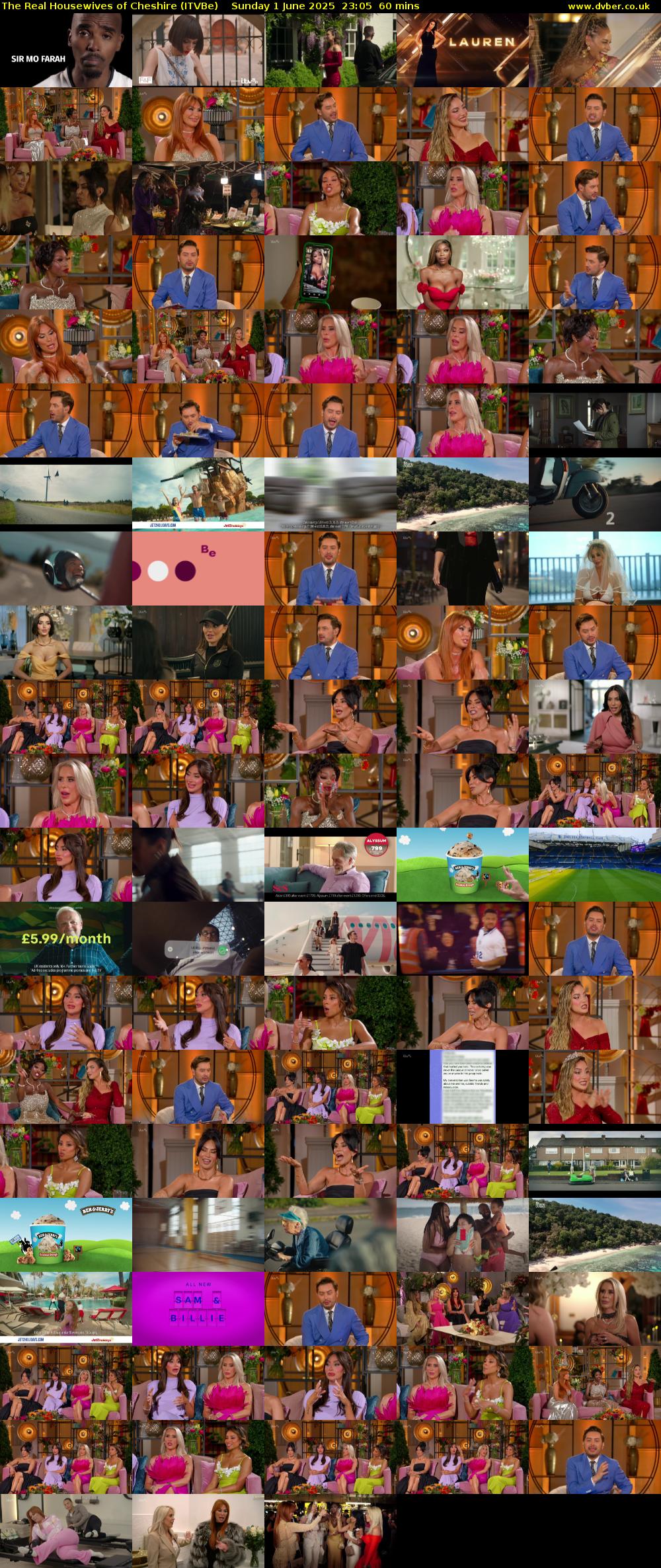 The Real Housewives of Cheshire (ITVBe) Sunday 1 June 2025 23:05 - 00:05