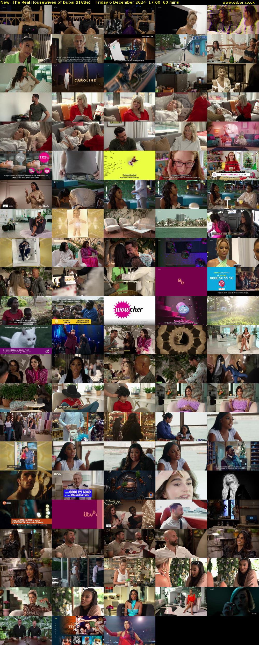 The Real Housewives of Dubai (ITVBe) Friday 6 December 2024 17:00 - 18:00