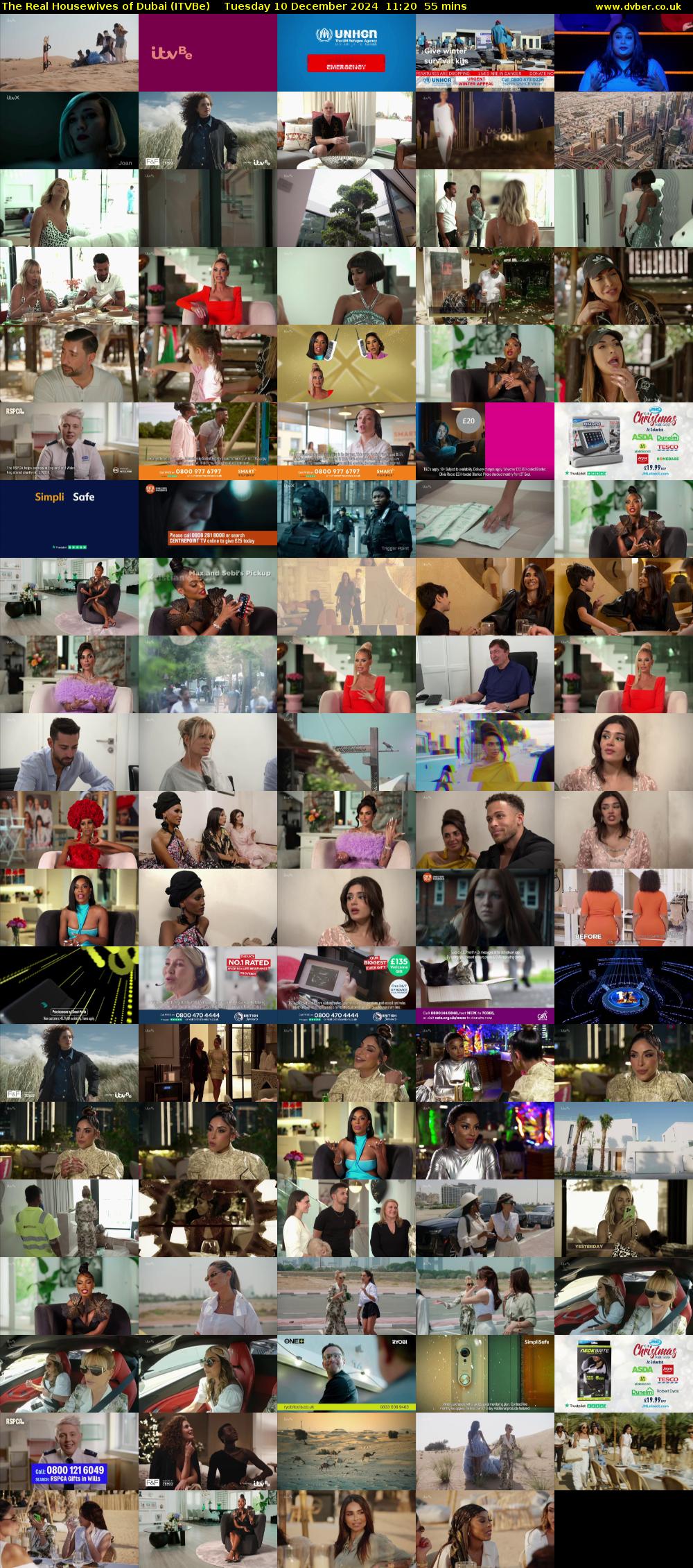 The Real Housewives of Dubai (ITVBe) Tuesday 10 December 2024 11:20 - 12:15