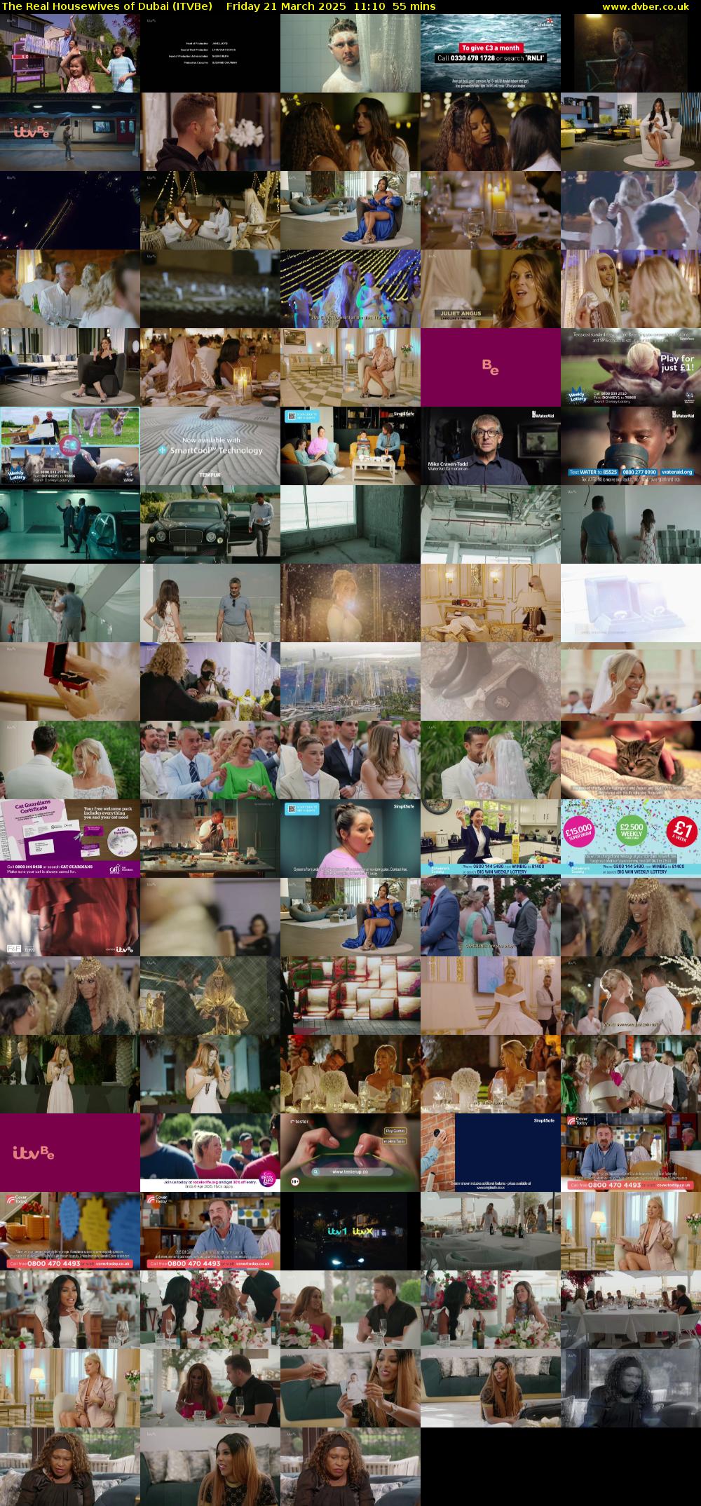 The Real Housewives of Dubai (ITVBe) Friday 21 March 2025 11:10 - 12:05