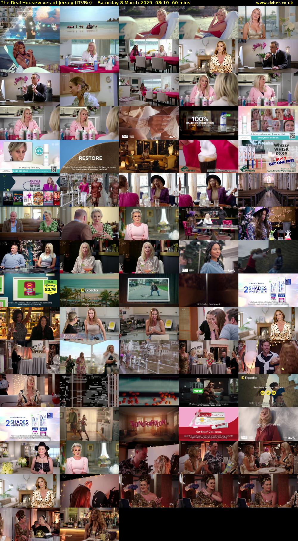 The Real Housewives of Jersey (ITVBe) Saturday 8 March 2025 08:10 - 09:10