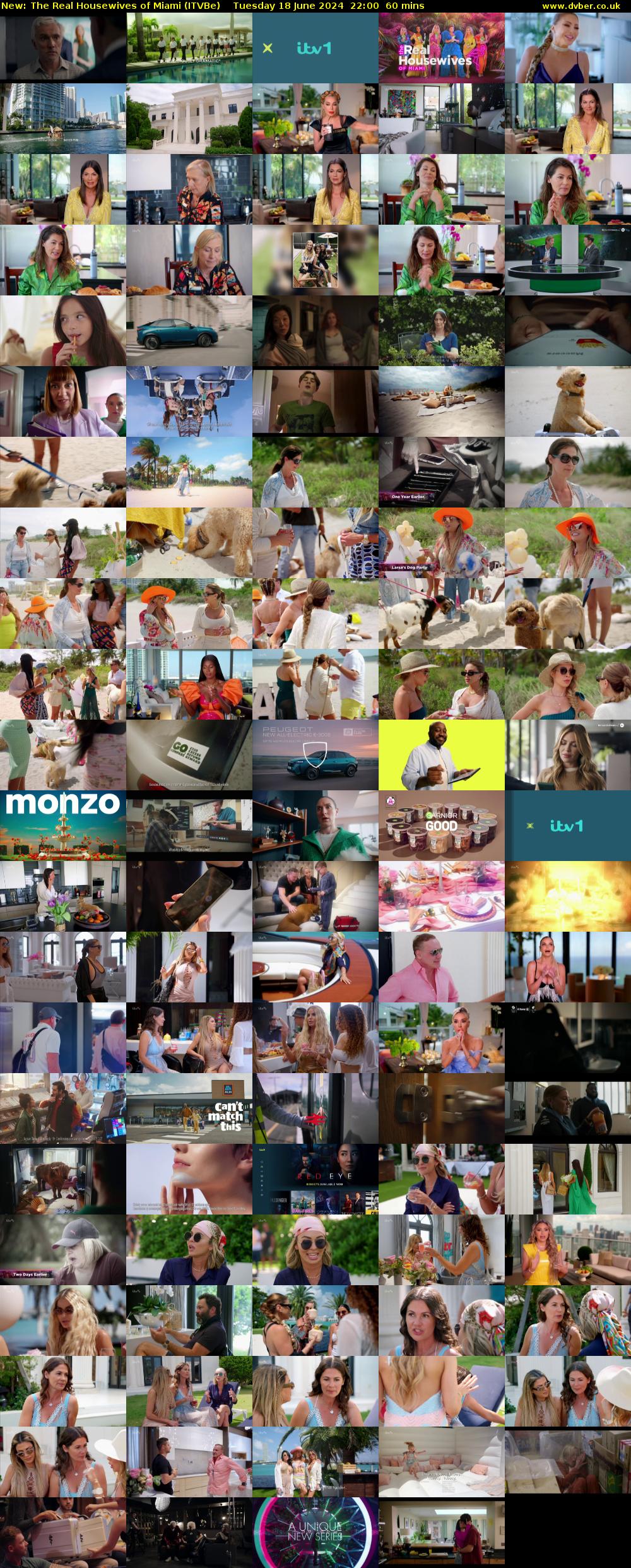 The Real Housewives of Miami (ITVBe) Tuesday 18 June 2024 22:00 - 23:00