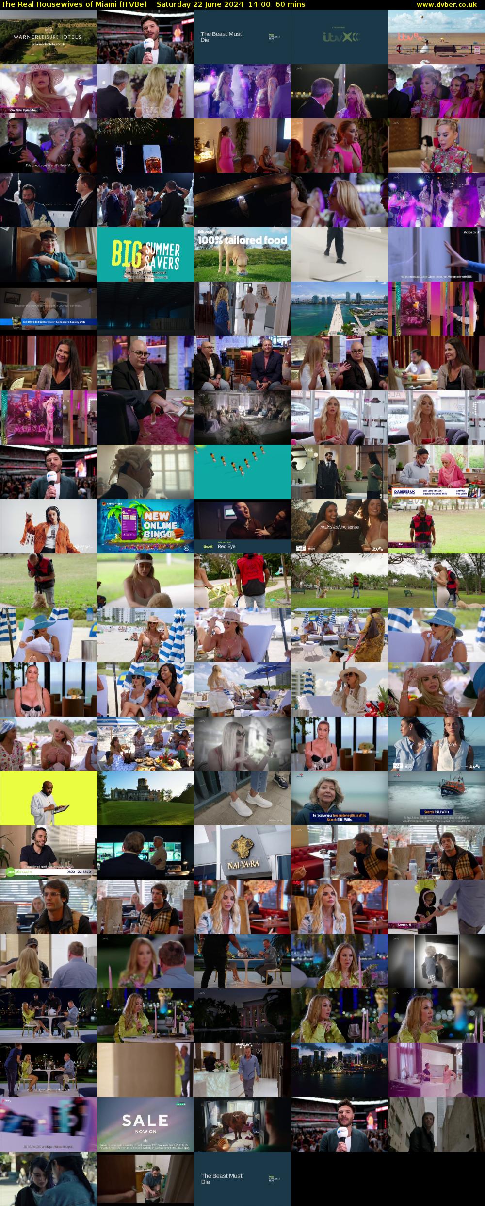 The Real Housewives of Miami (ITVBe) Saturday 22 June 2024 14:00 - 15:00