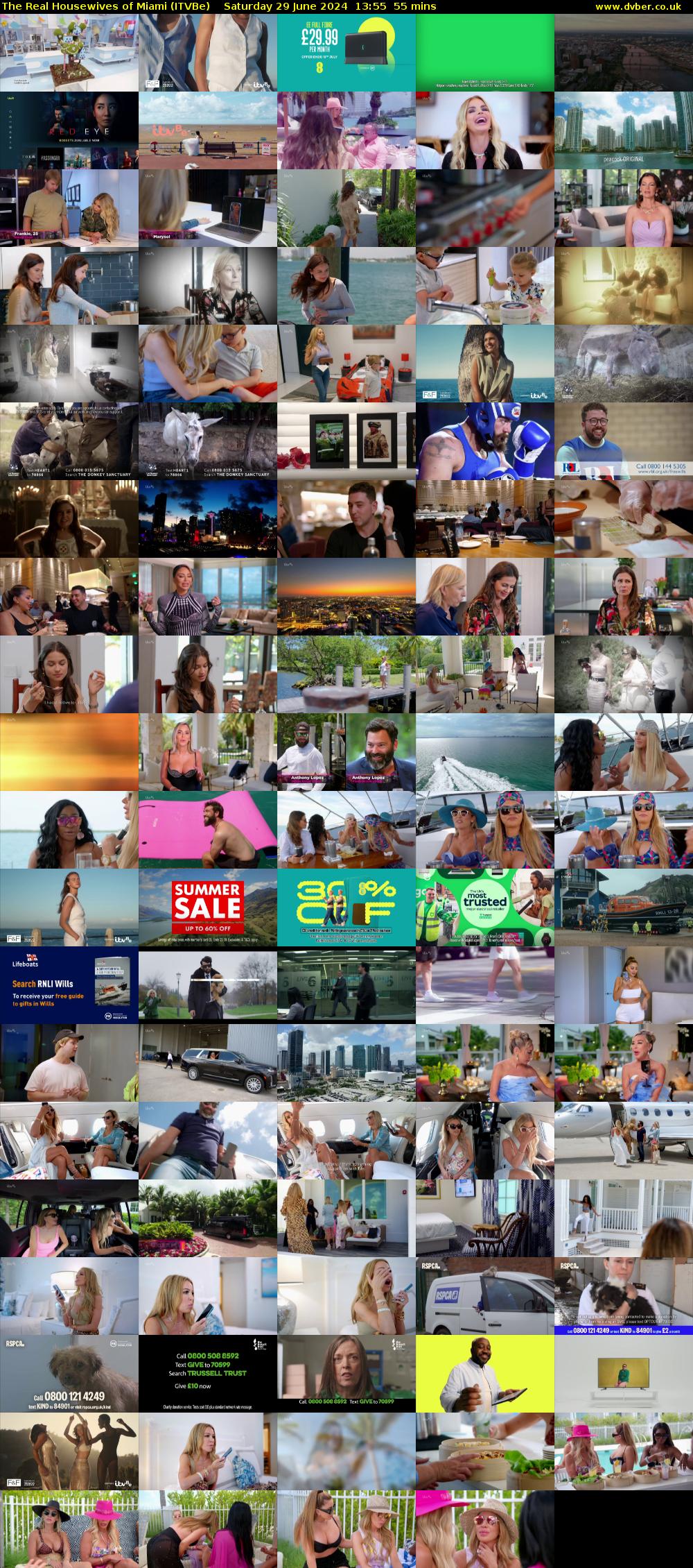 The Real Housewives of Miami (ITVBe) Saturday 29 June 2024 13:55 - 14:50
