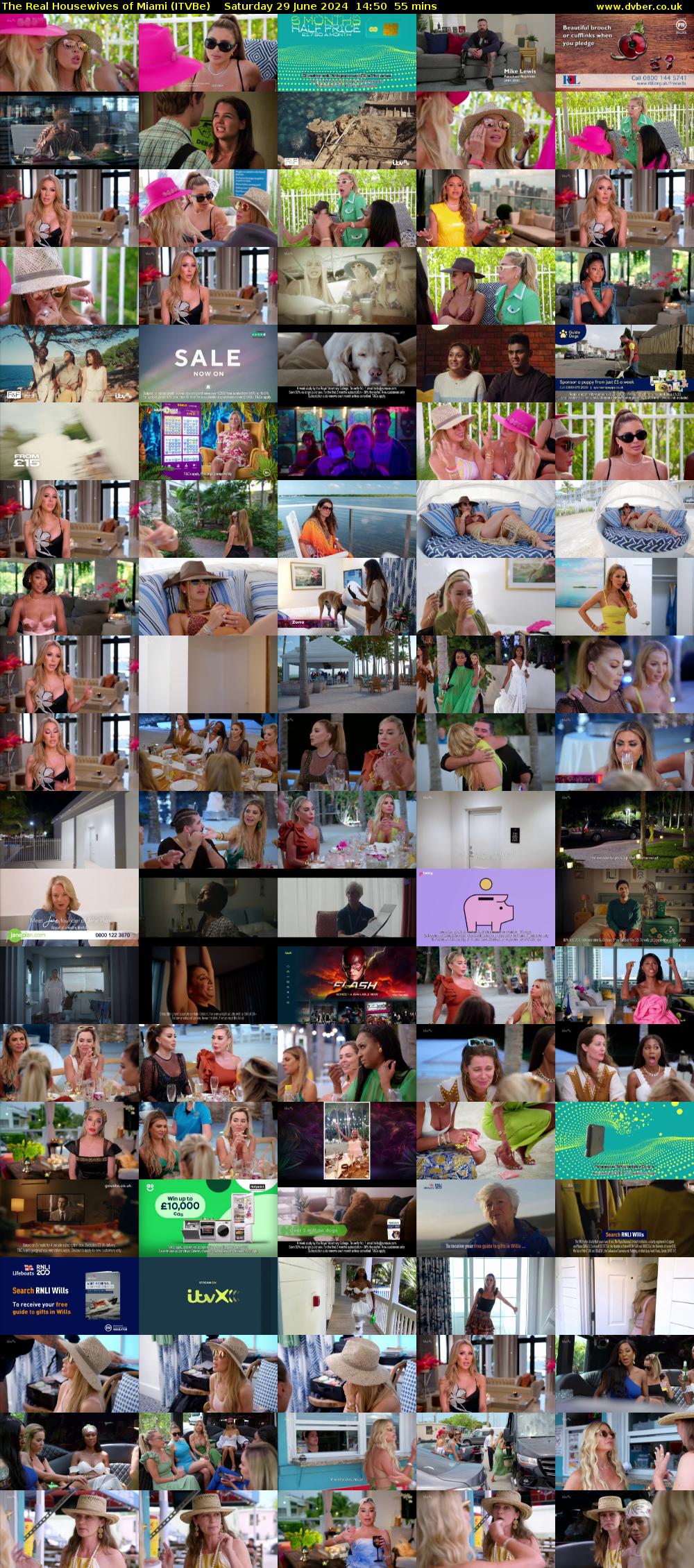 The Real Housewives of Miami (ITVBe) Saturday 29 June 2024 14:50 - 15:45