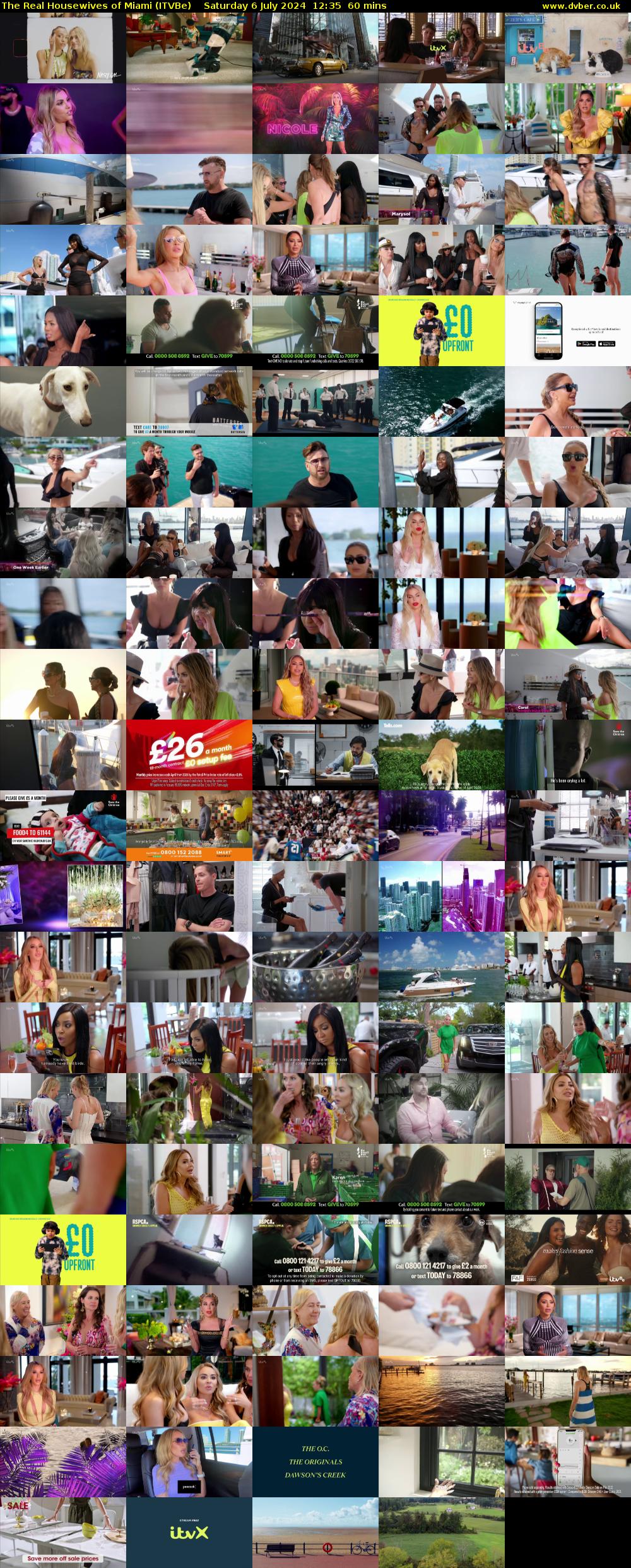 The Real Housewives of Miami (ITVBe) Saturday 6 July 2024 12:35 - 13:35