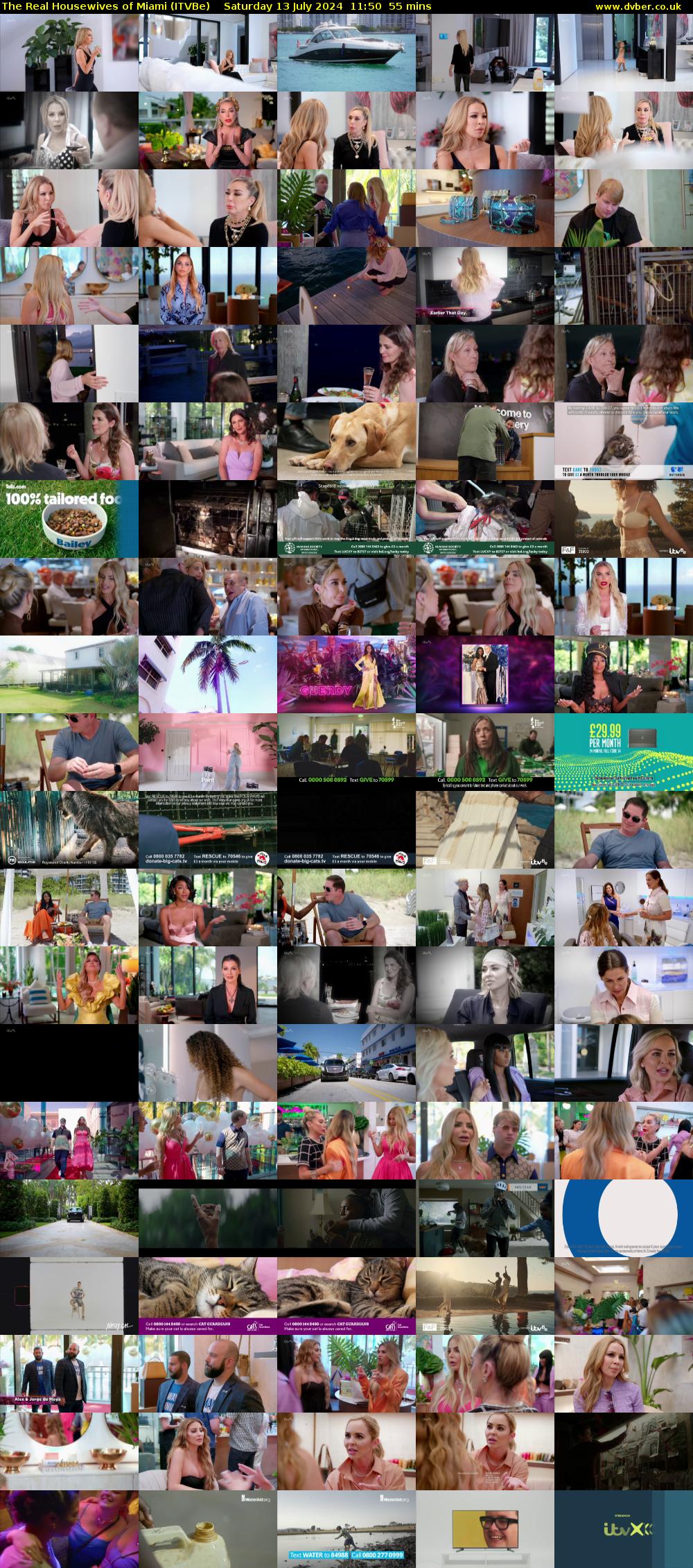 The Real Housewives of Miami (ITVBe) Saturday 13 July 2024 11:50 - 12:45