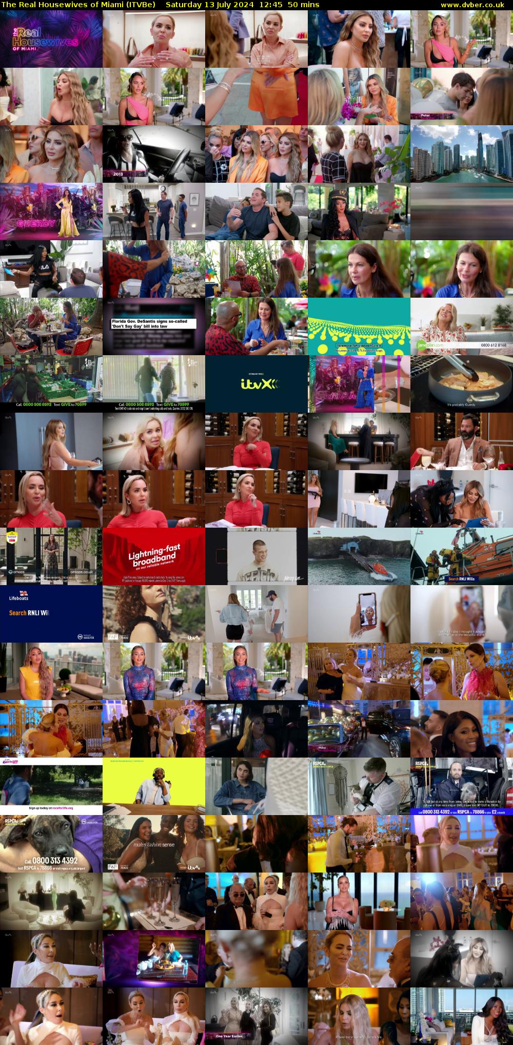The Real Housewives of Miami (ITVBe) Saturday 13 July 2024 12:45 - 13:35