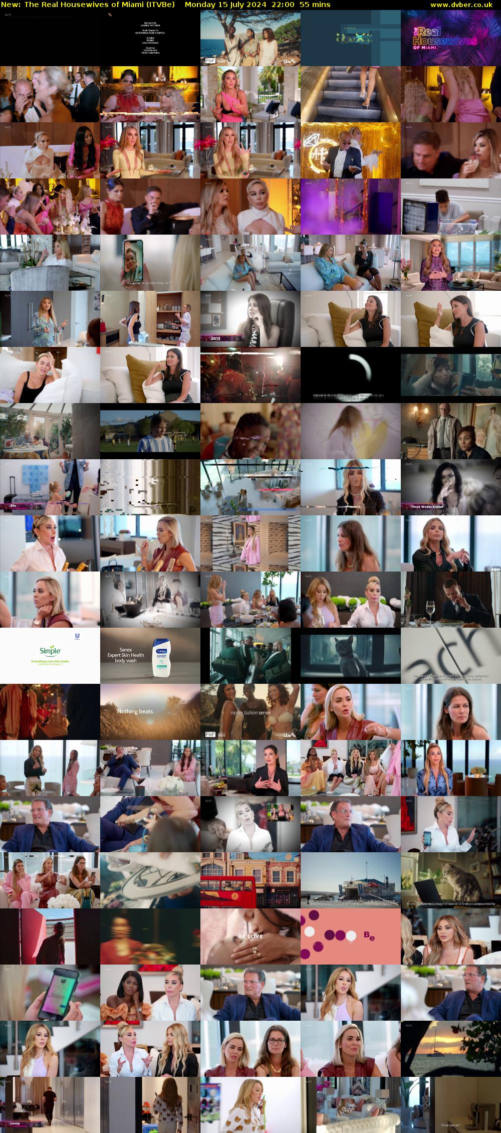 The Real Housewives of Miami (ITVBe) Monday 15 July 2024 22:00 - 22:55