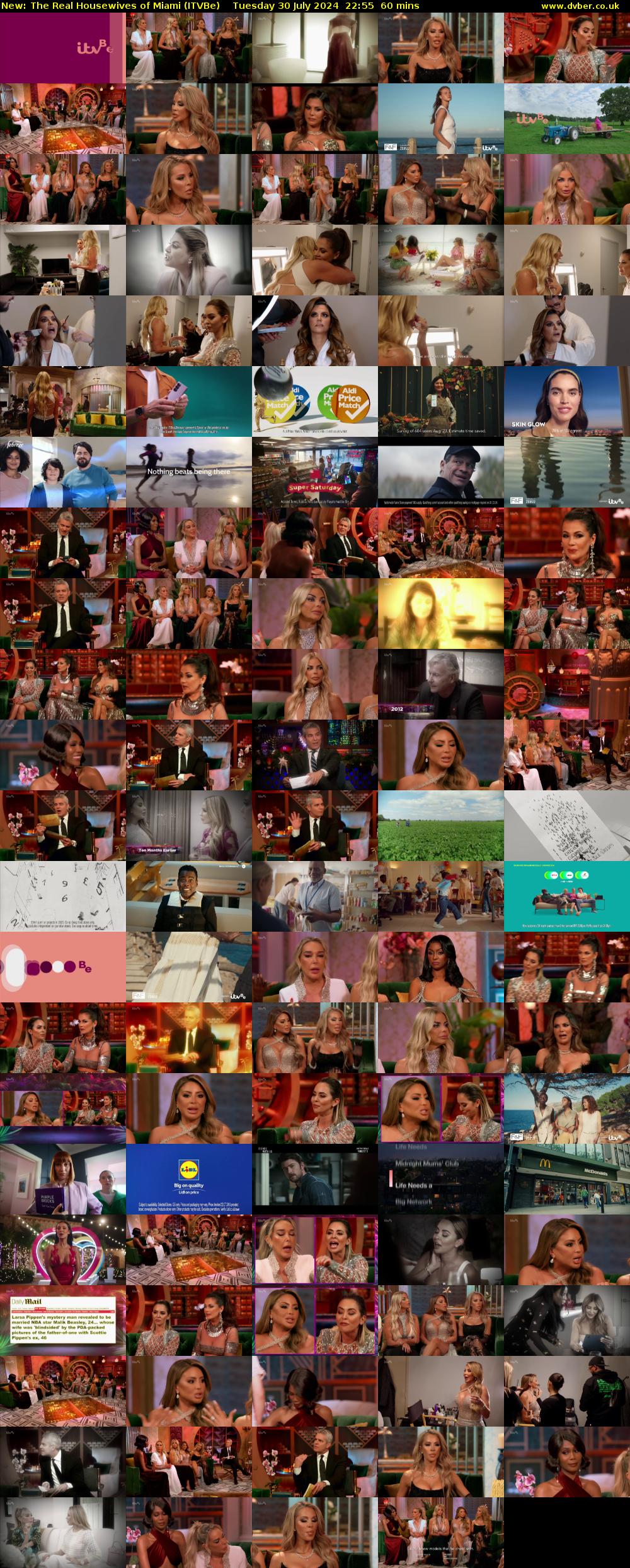 The Real Housewives of Miami (ITVBe) Tuesday 30 July 2024 22:55 - 23:55