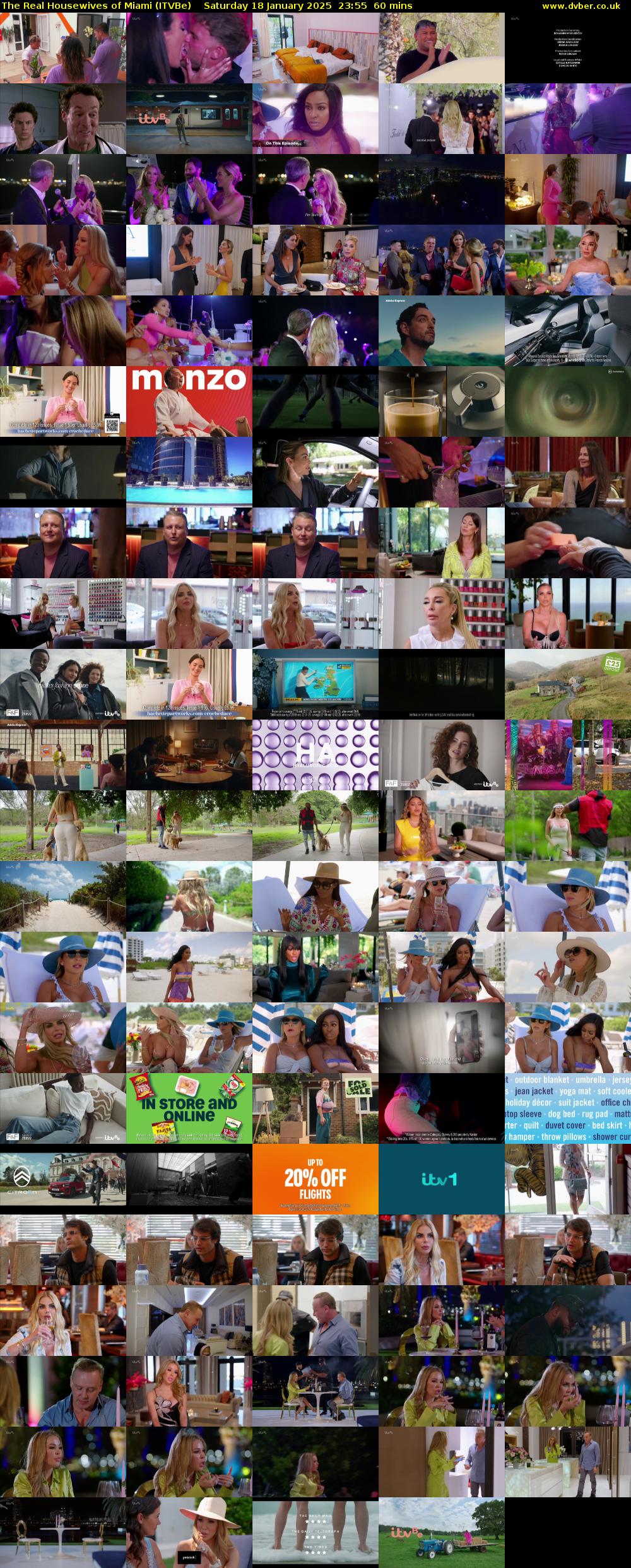 The Real Housewives of Miami (ITVBe) Saturday 18 January 2025 23:55 - 00:55