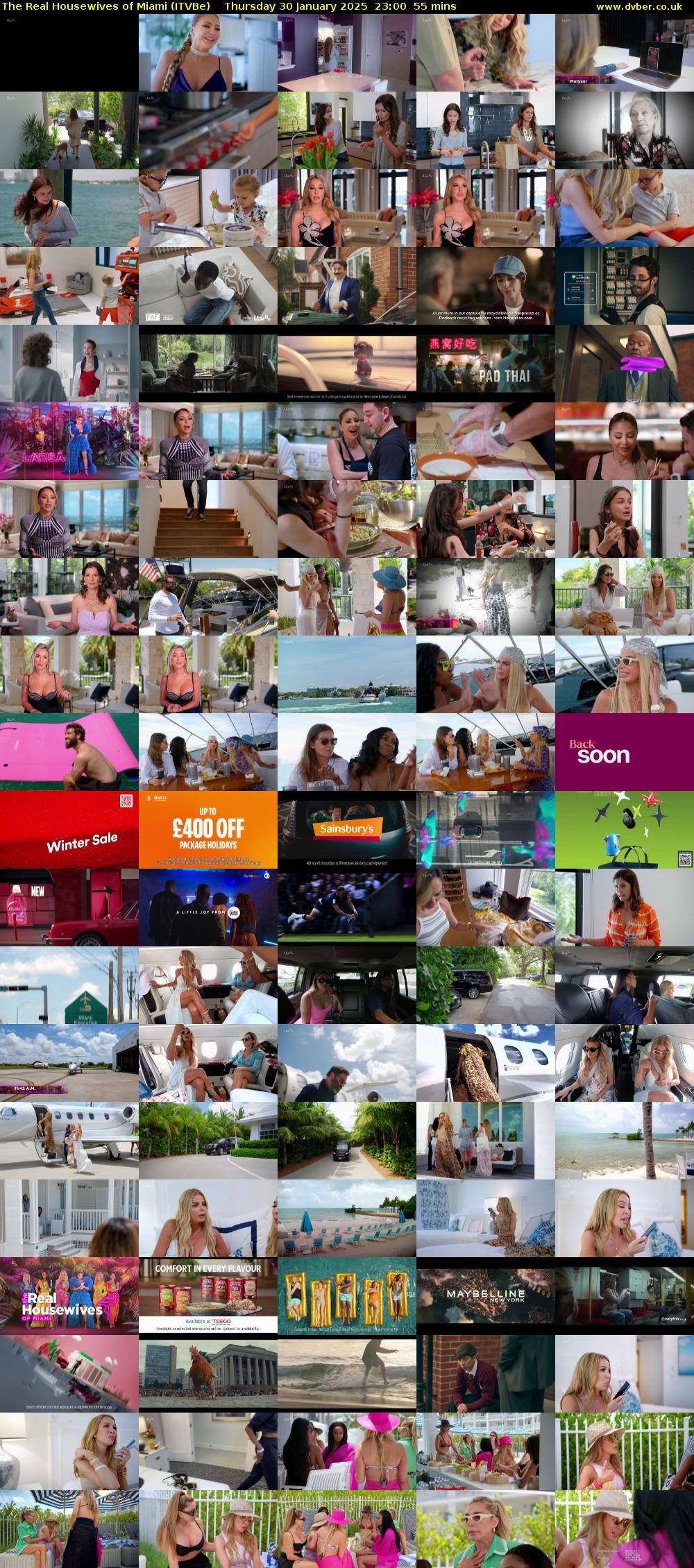 The Real Housewives of Miami (ITVBe) Thursday 30 January 2025 23:00 - 23:55