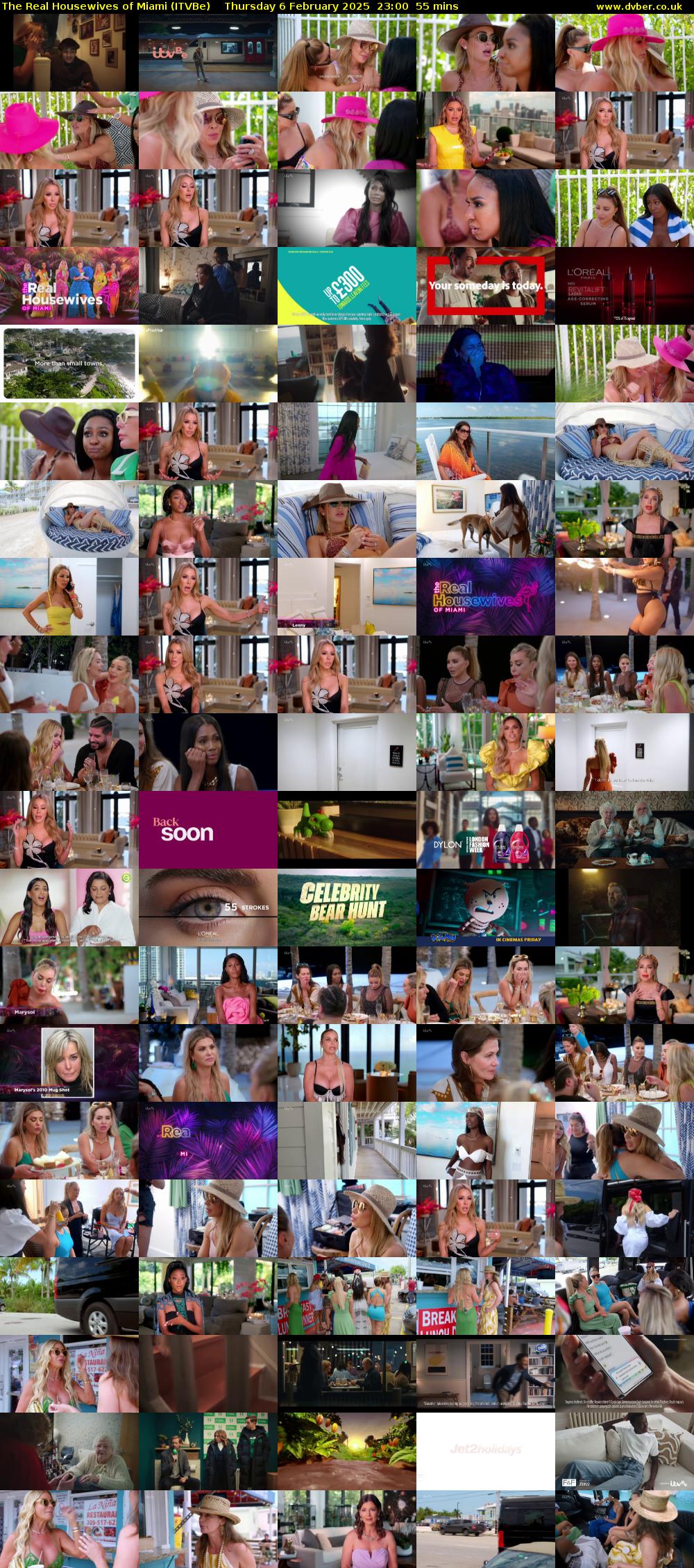 The Real Housewives of Miami (ITVBe) Thursday 6 February 2025 23:00 - 23:55