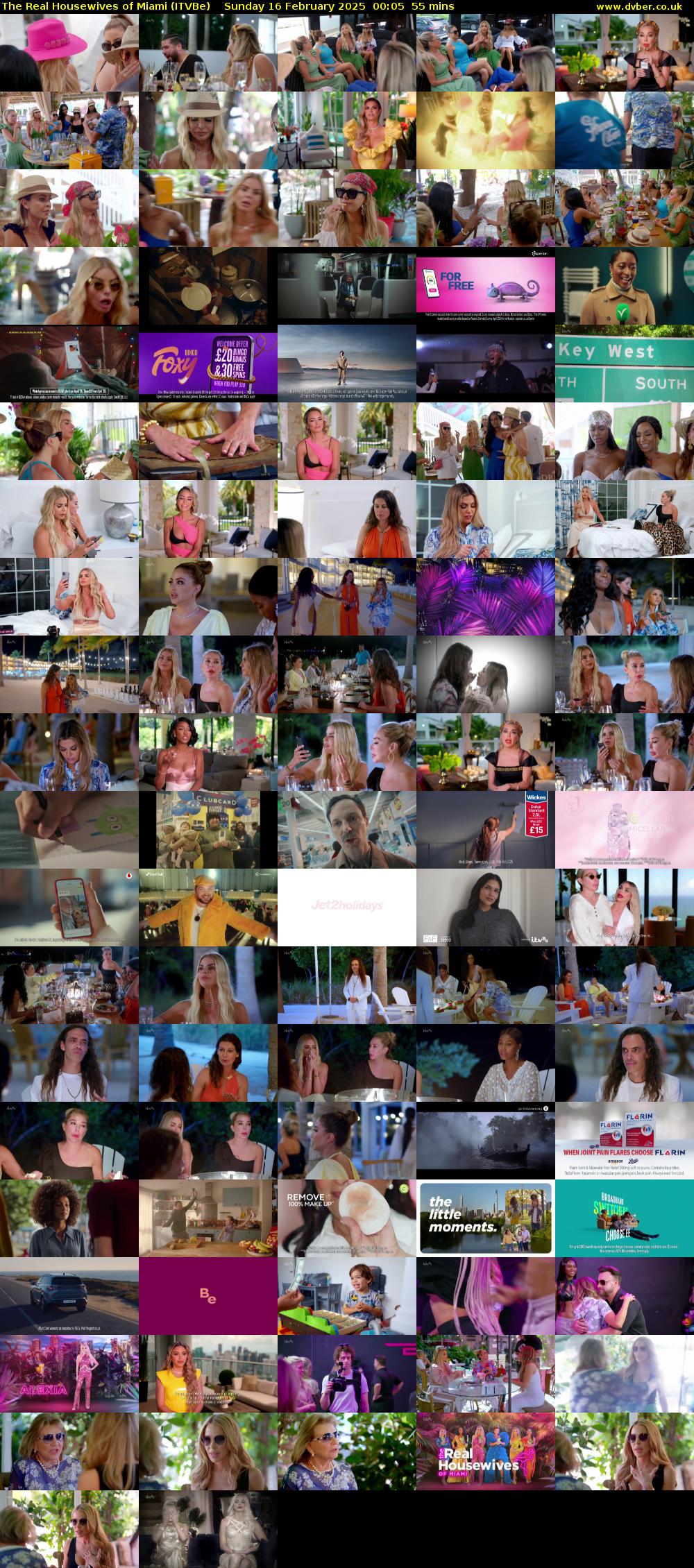 The Real Housewives of Miami (ITVBe) Sunday 16 February 2025 00:05 - 01:00