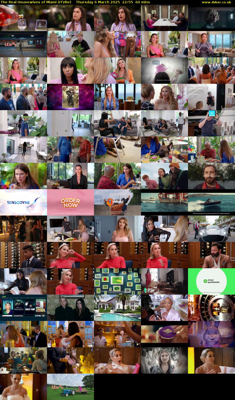 The Real Housewives of Miami (ITVBe) Thursday 6 March 2025 22:55 - 23:55