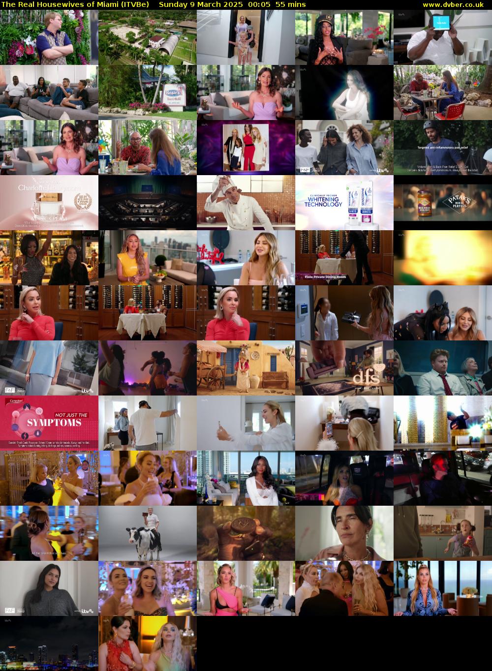 The Real Housewives of Miami (ITVBe) Sunday 9 March 2025 00:05 - 01:00