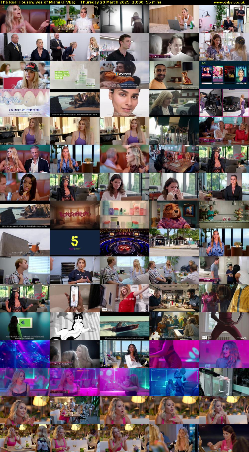 The Real Housewives of Miami (ITVBe) Thursday 20 March 2025 23:00 - 23:55