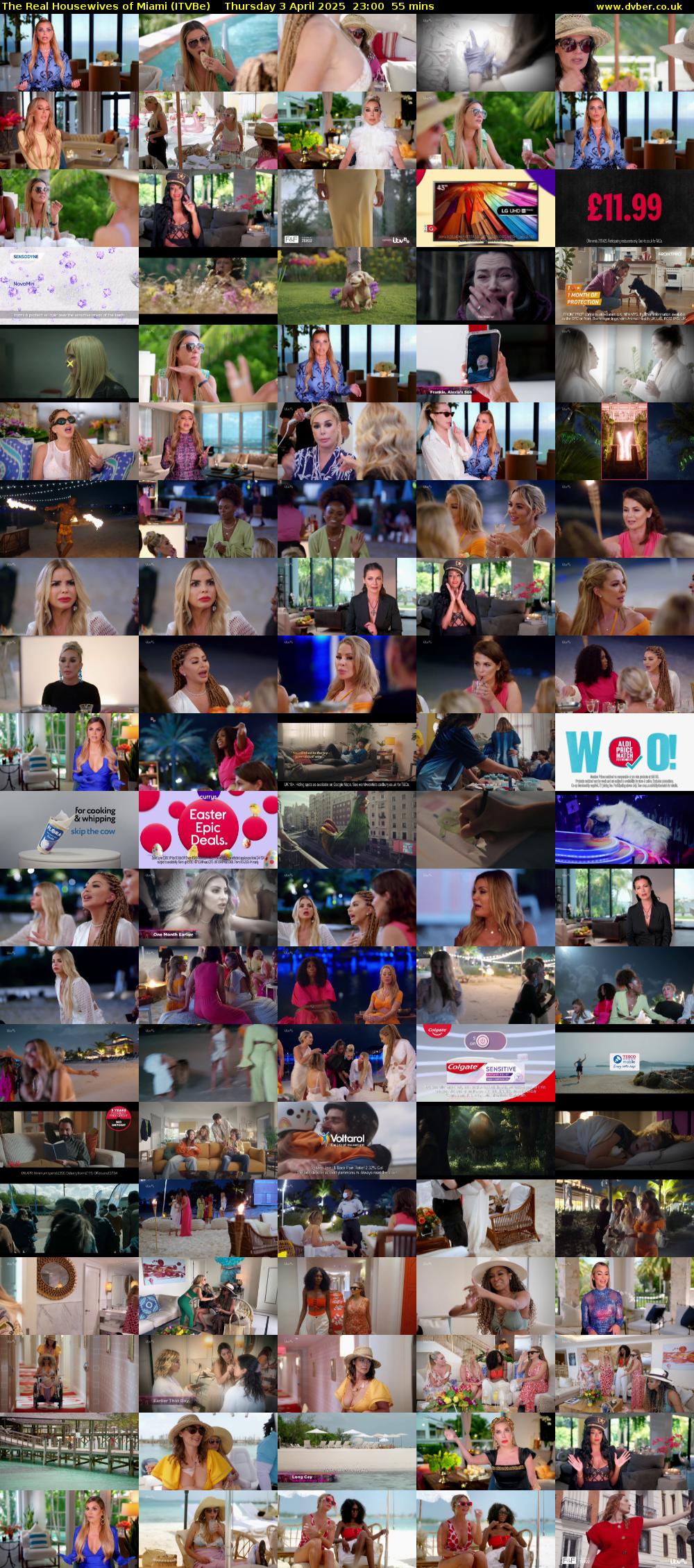 The Real Housewives of Miami (ITVBe) Thursday 3 April 2025 23:00 - 23:55