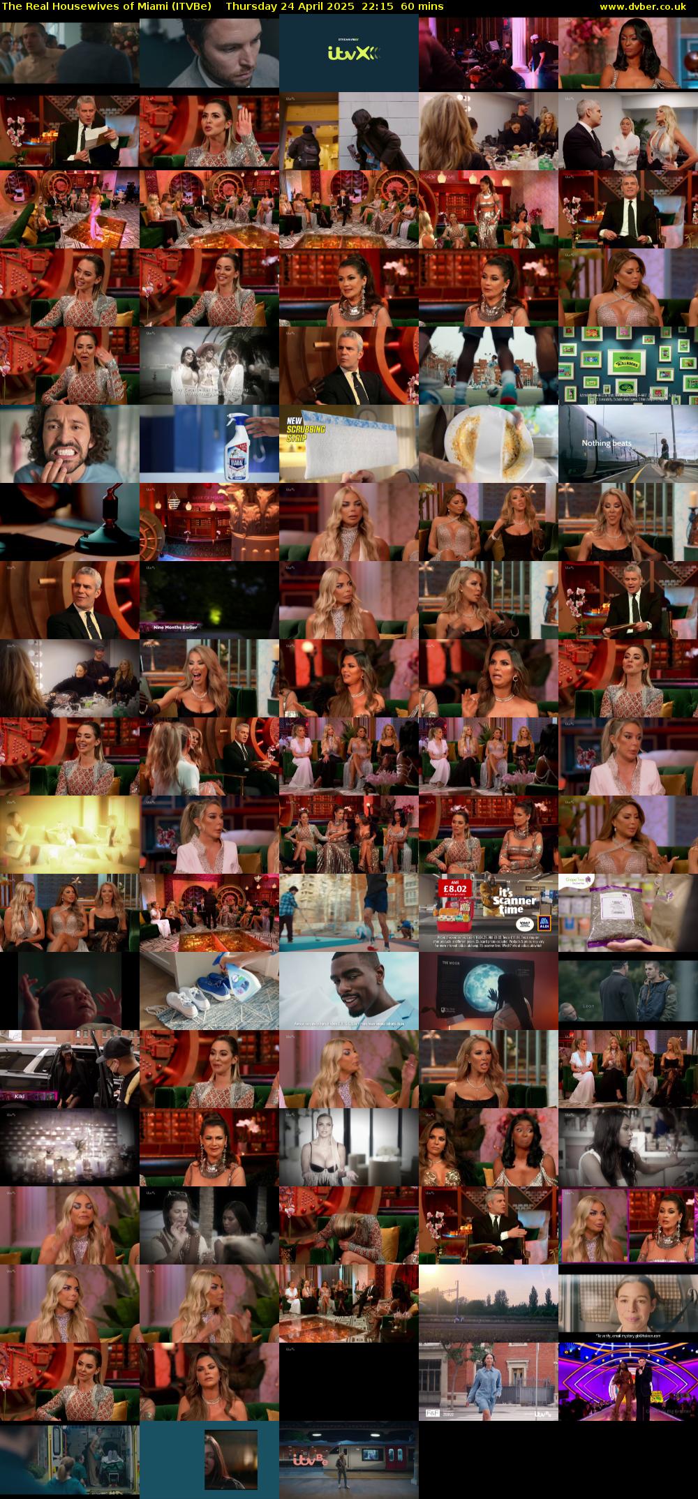 The Real Housewives of Miami (ITVBe) Thursday 24 April 2025 22:15 - 23:15