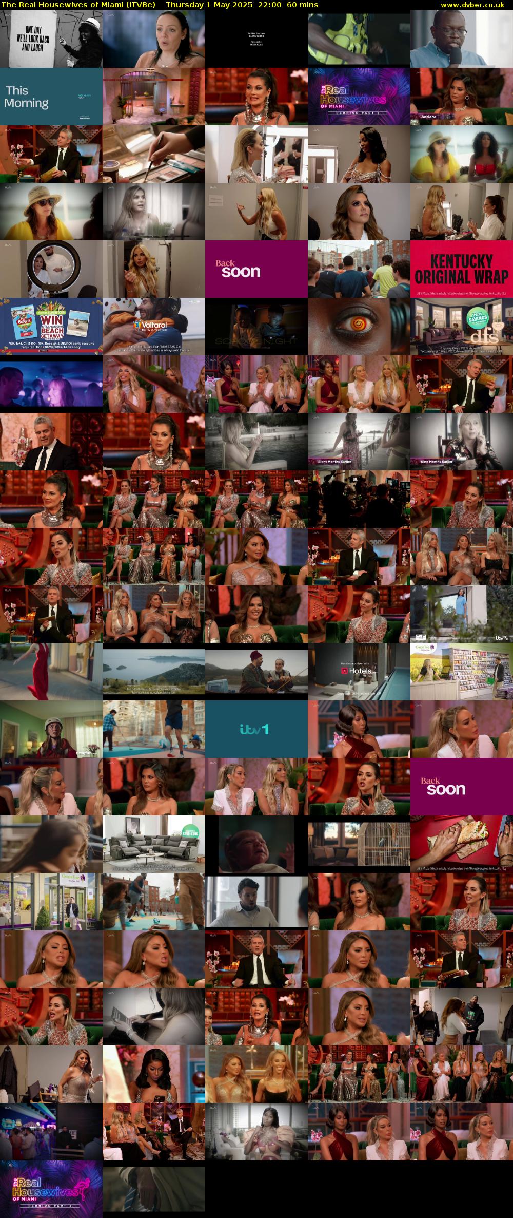 The Real Housewives of Miami (ITVBe) Thursday 1 May 2025 22:00 - 23:00