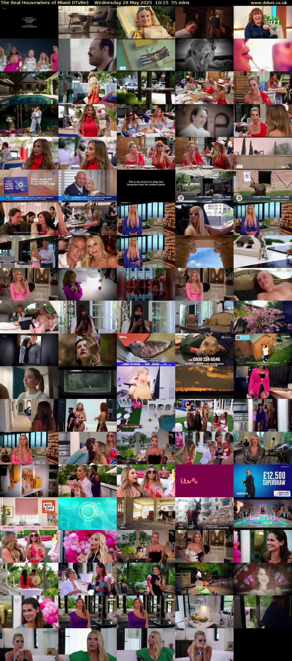 The Real Housewives of Miami (ITVBe) Wednesday 28 May 2025 10:15 - 11:10
