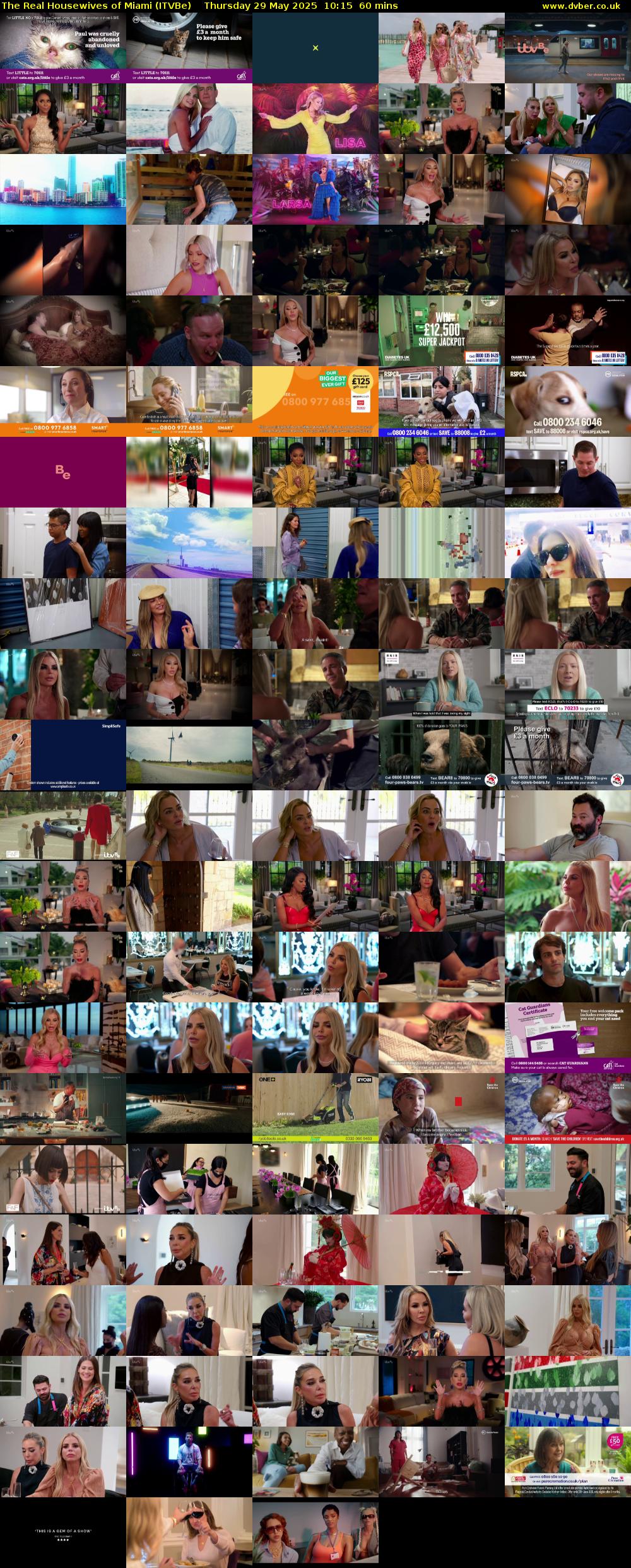 The Real Housewives of Miami (ITVBe) Thursday 29 May 2025 10:15 - 11:15