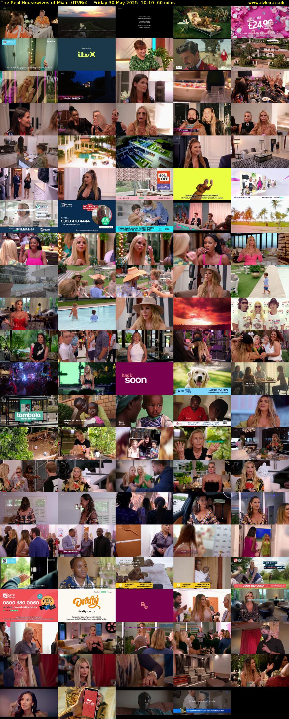 The Real Housewives of Miami (ITVBe) Friday 30 May 2025 10:10 - 11:10