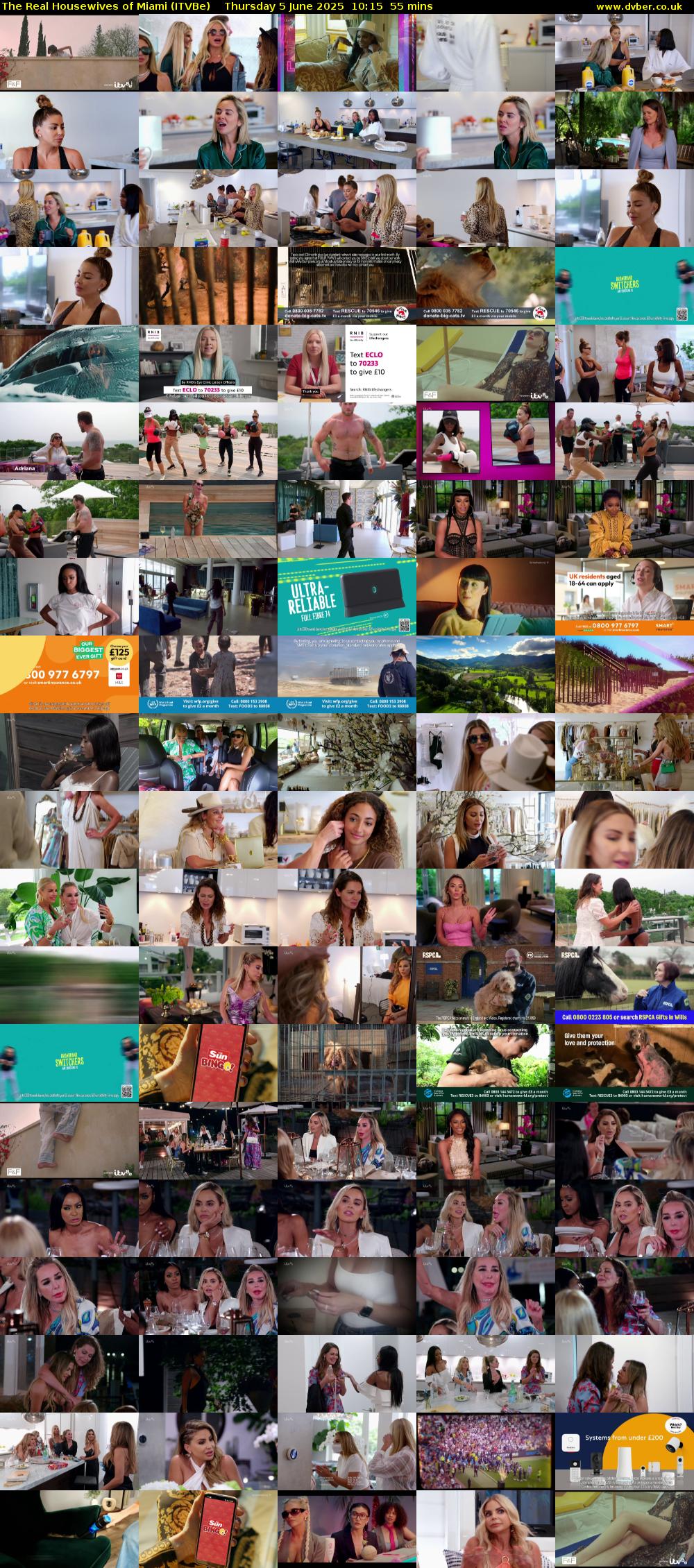 The Real Housewives of Miami (ITVBe) Thursday 5 June 2025 10:15 - 11:10