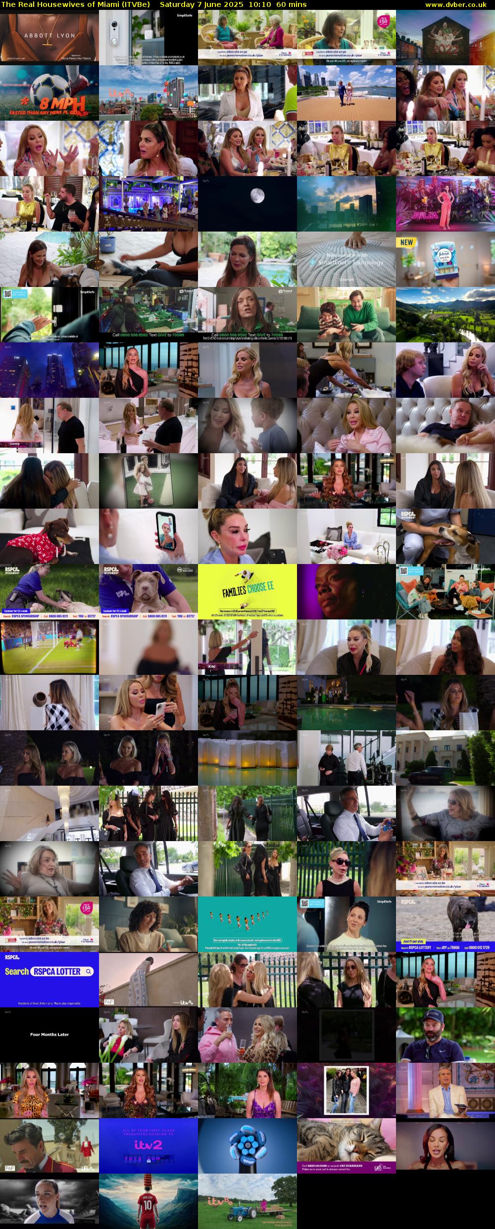 The Real Housewives of Miami (ITVBe) Saturday 7 June 2025 10:10 - 11:10