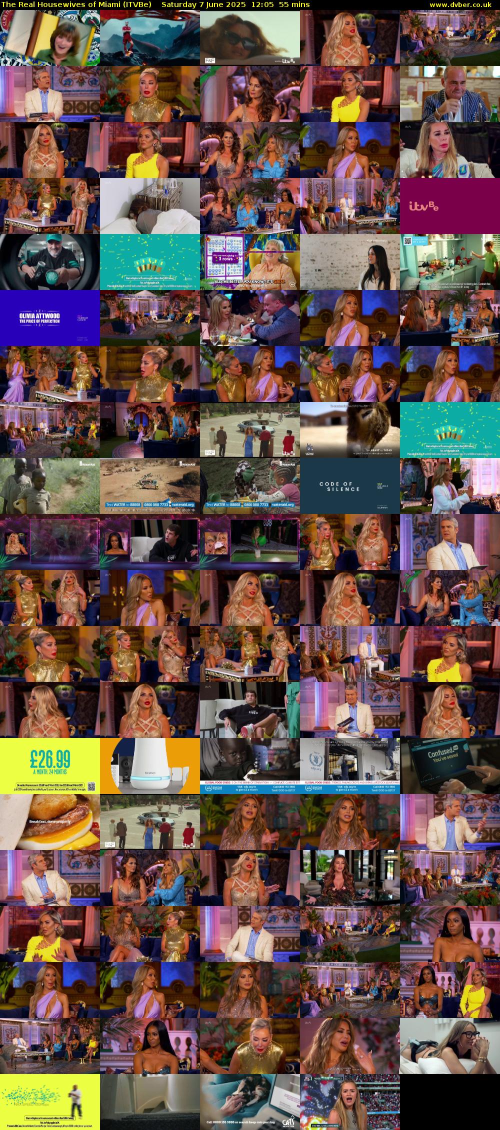 The Real Housewives of Miami (ITVBe) Saturday 7 June 2025 12:05 - 13:00