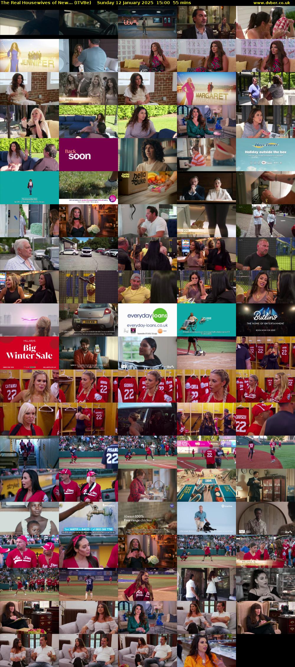 The Real Housewives of New... (ITVBe) Sunday 12 January 2025 15:00 - 15:55