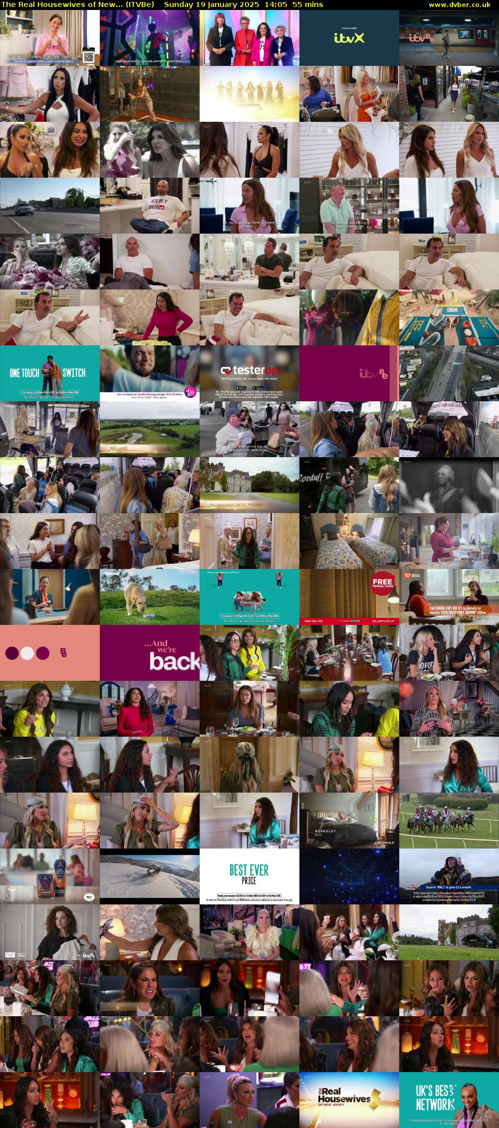 The Real Housewives of New... (ITVBe) Sunday 19 January 2025 14:05 - 15:00