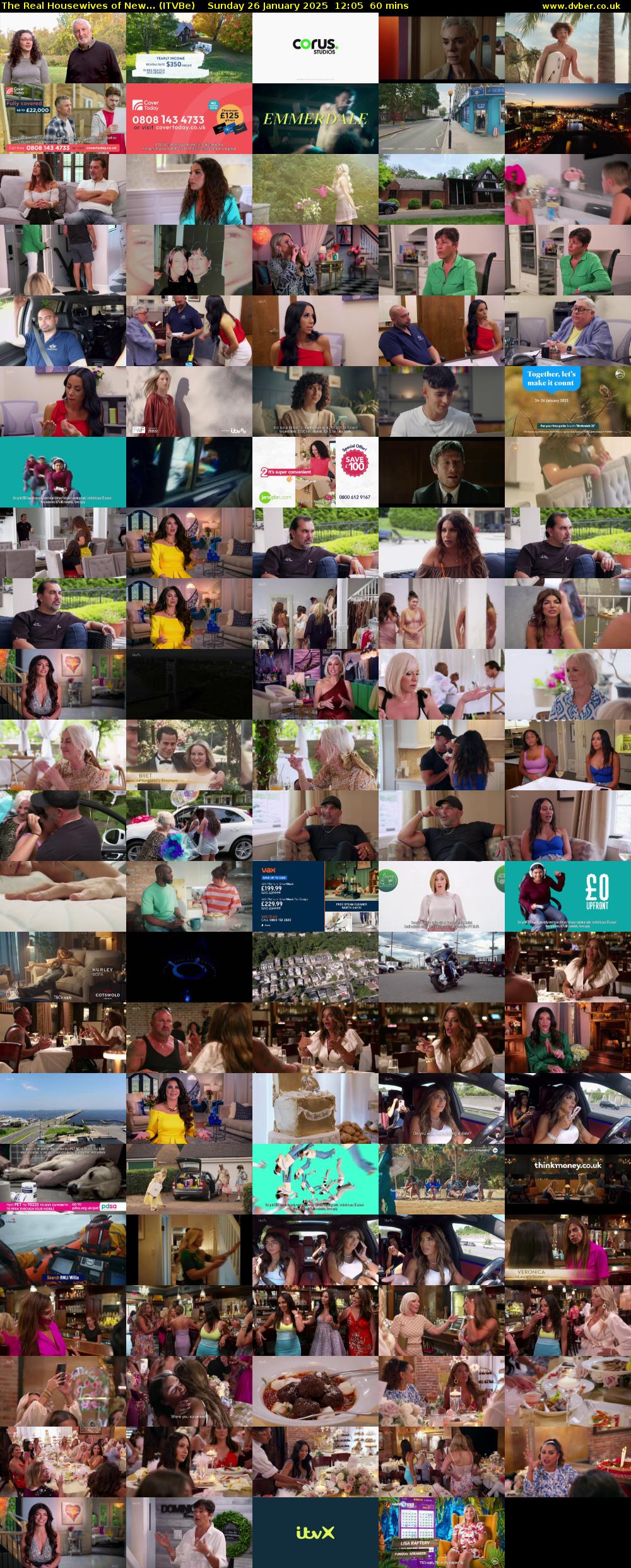 The Real Housewives of New... (ITVBe) Sunday 26 January 2025 12:05 - 13:05
