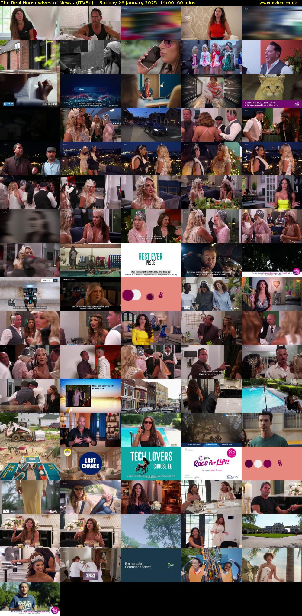 The Real Housewives of New... (ITVBe) Sunday 26 January 2025 14:00 - 15:00