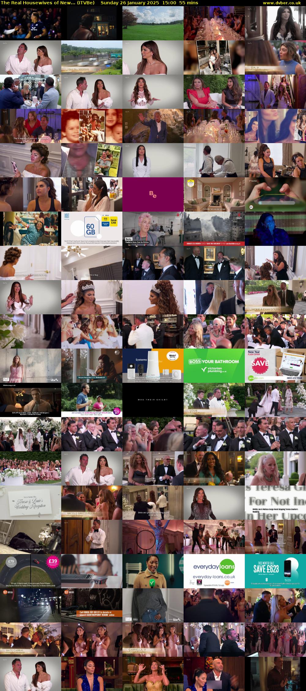 The Real Housewives of New... (ITVBe) Sunday 26 January 2025 15:00 - 15:55