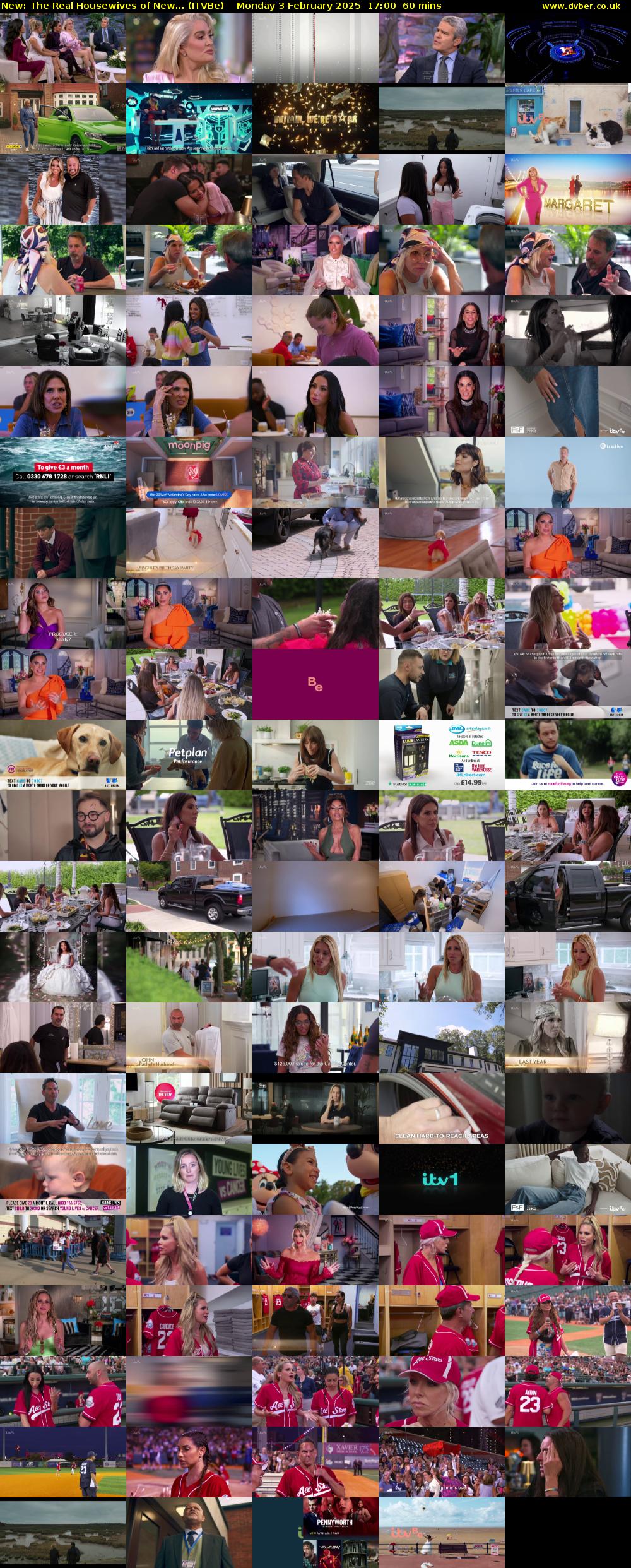 The Real Housewives of New... (ITVBe) Monday 3 February 2025 17:00 - 18:00