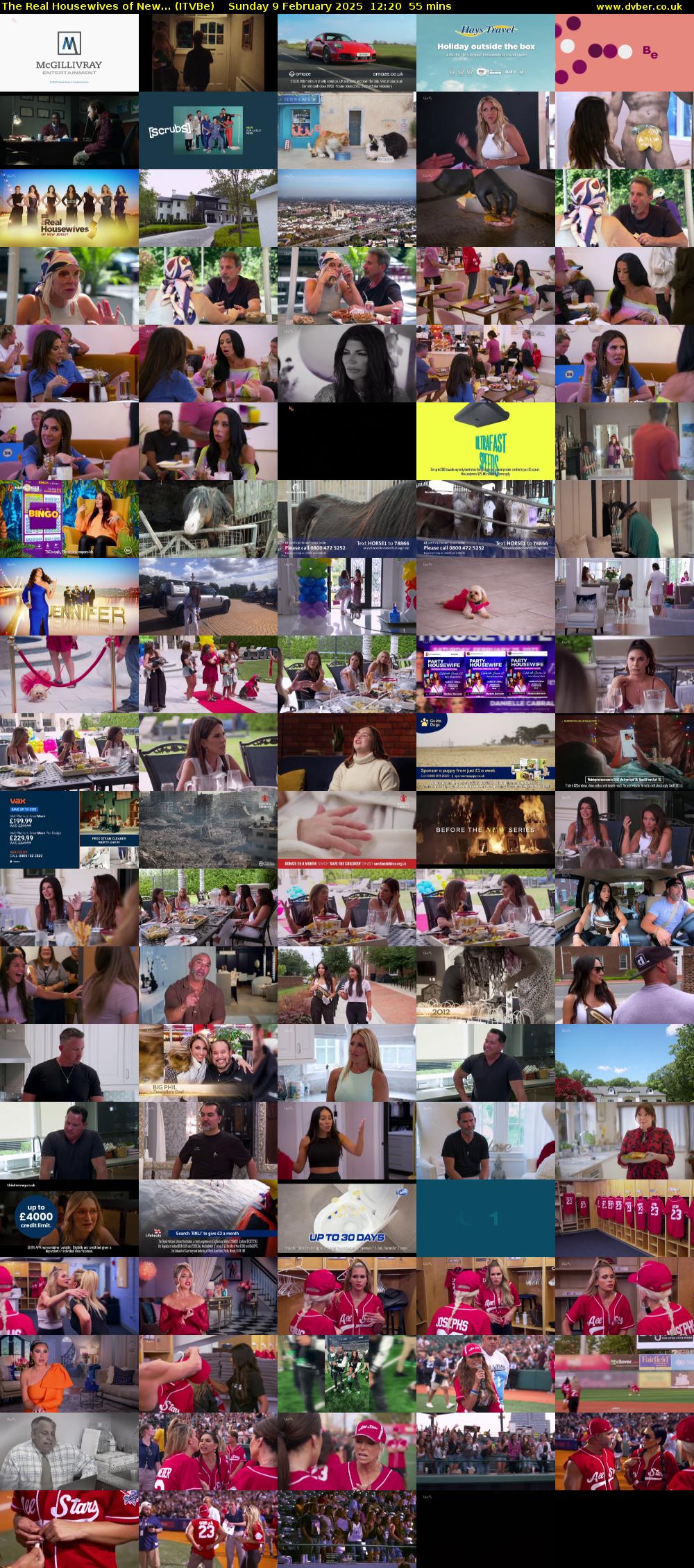 The Real Housewives of New... (ITVBe) Sunday 9 February 2025 12:20 - 13:15