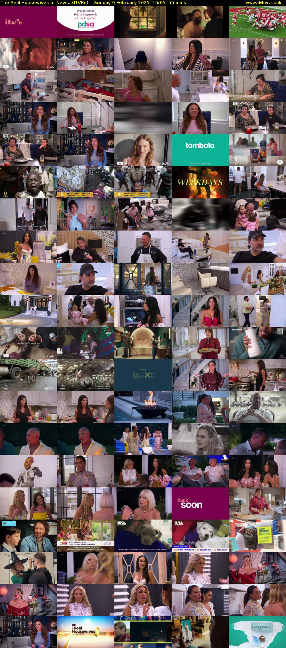 The Real Housewives of New... (ITVBe) Sunday 9 February 2025 15:05 - 16:00