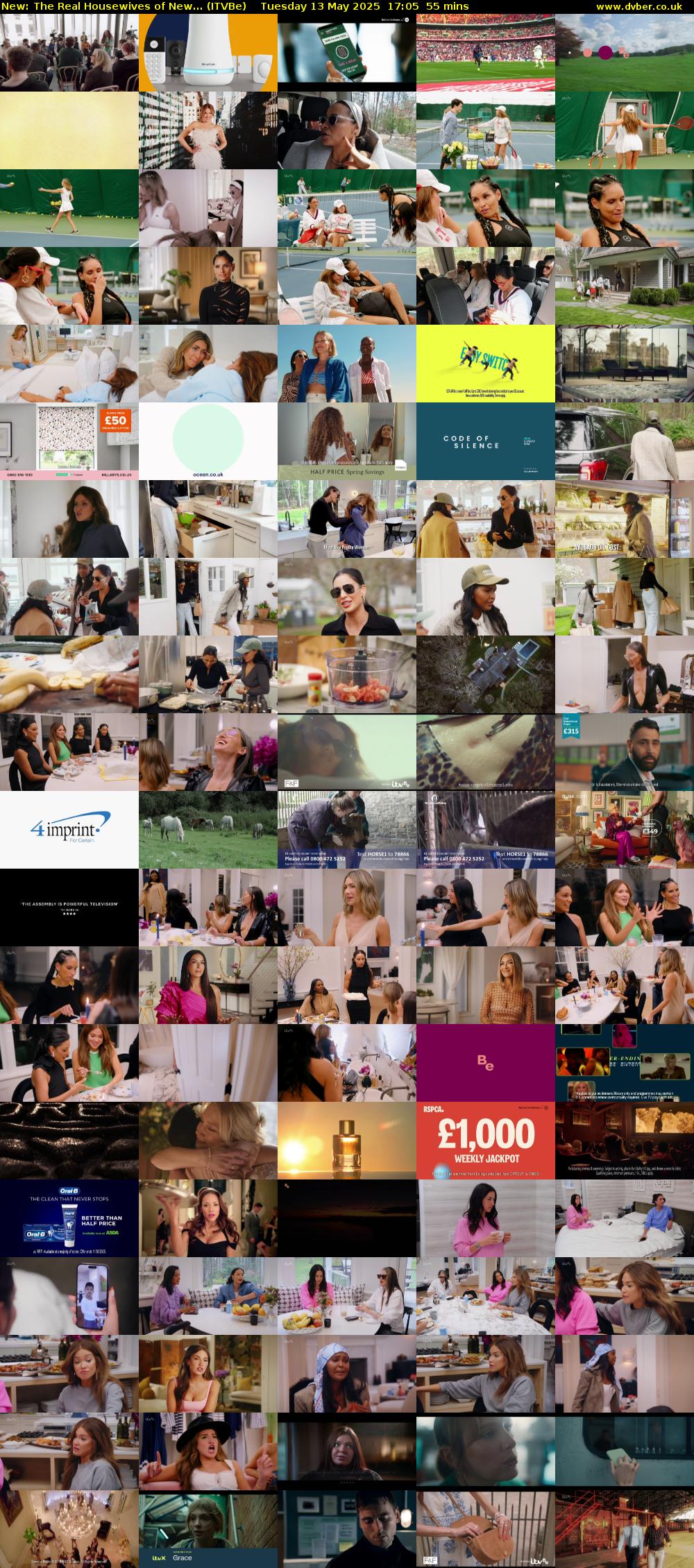 The Real Housewives of New... (ITVBe) Tuesday 13 May 2025 17:05 - 18:00