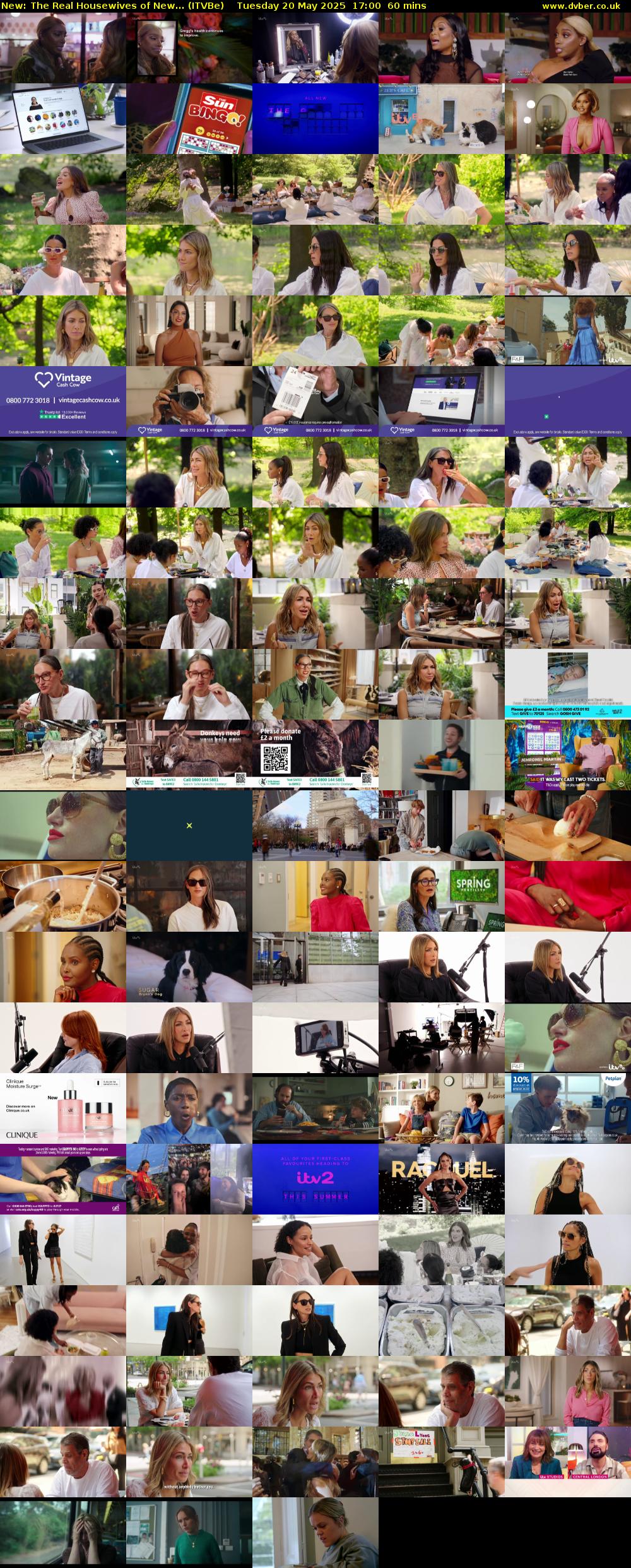 The Real Housewives of New... (ITVBe) Tuesday 20 May 2025 17:00 - 18:00