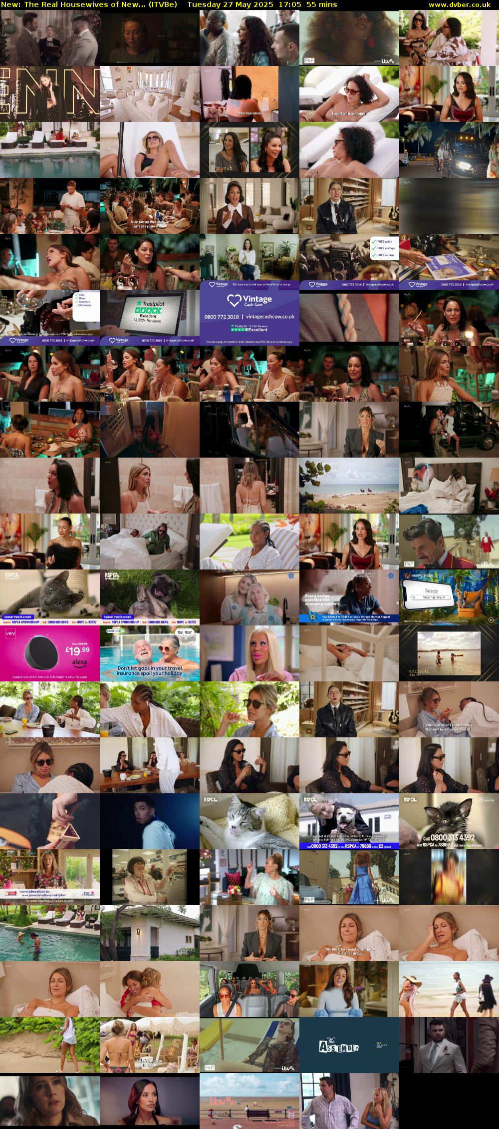 The Real Housewives of New... (ITVBe) Tuesday 27 May 2025 17:05 - 18:00