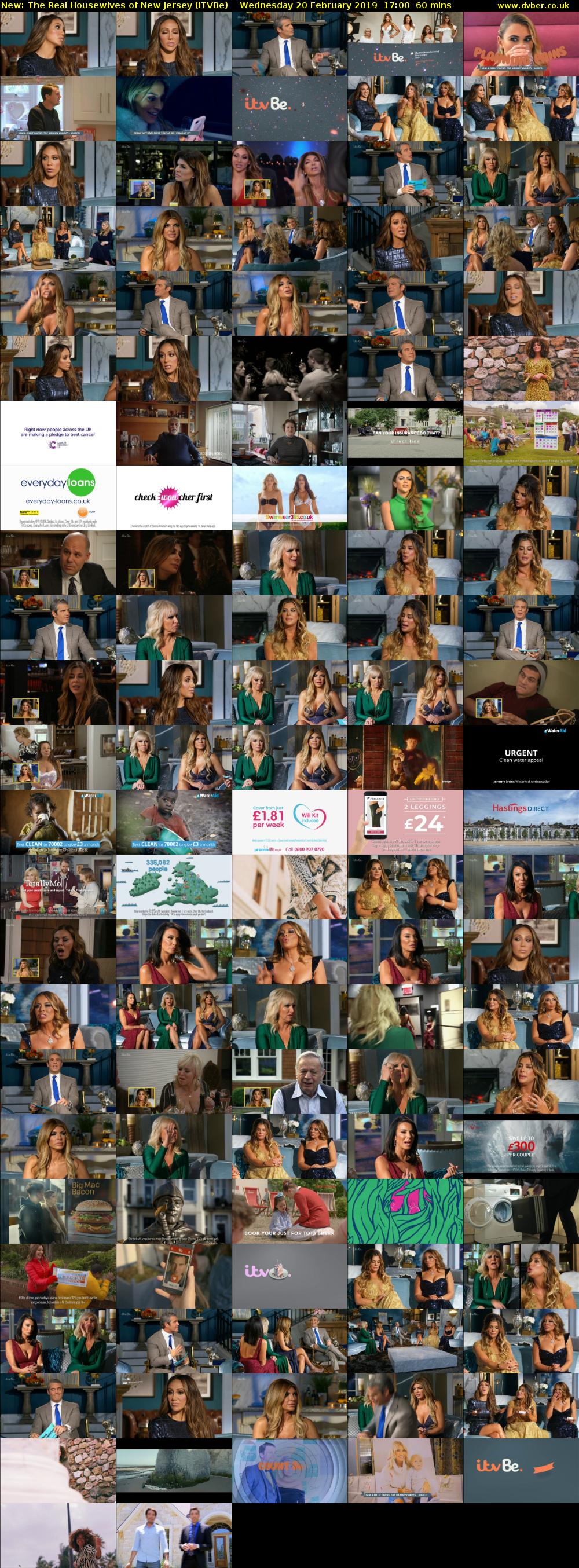 The Real Housewives of New Jersey (ITVBe) Wednesday 20 February 2019 17:00 - 18:00