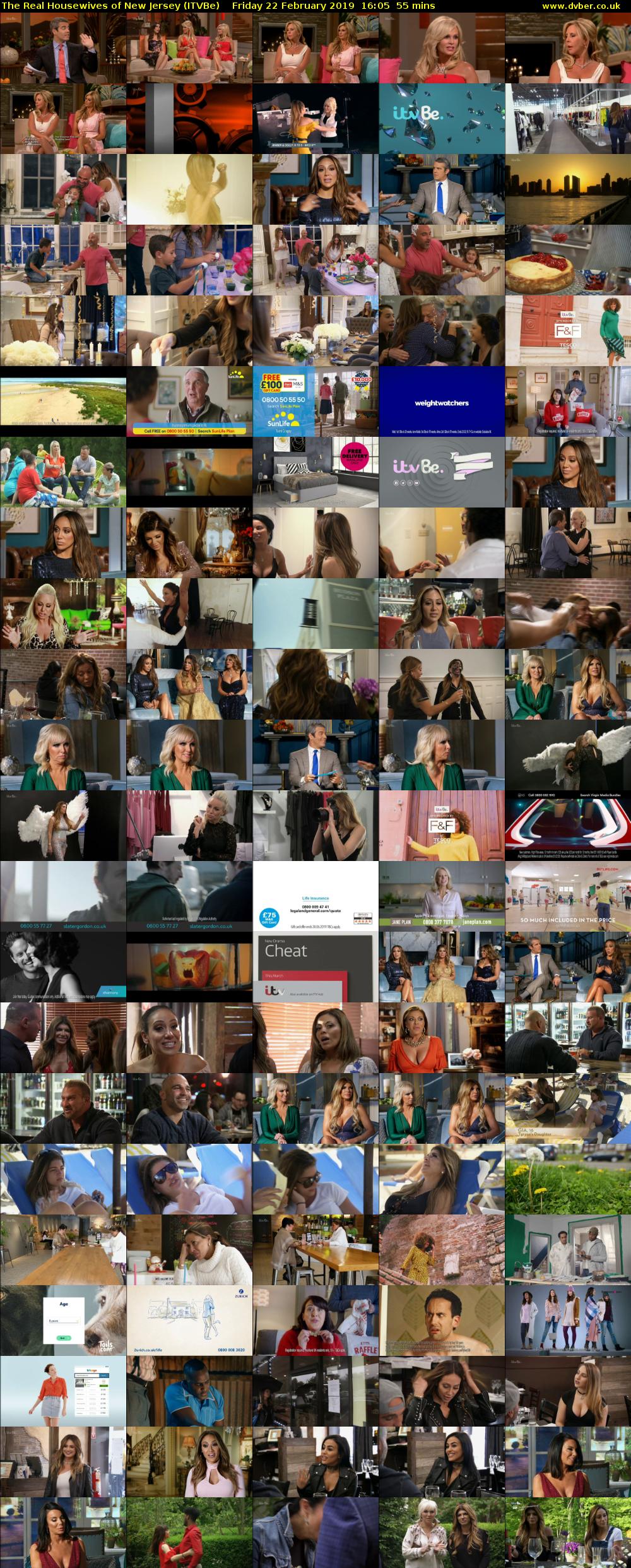 The Real Housewives of New Jersey (ITVBe) Friday 22 February 2019 16:05 - 17:00