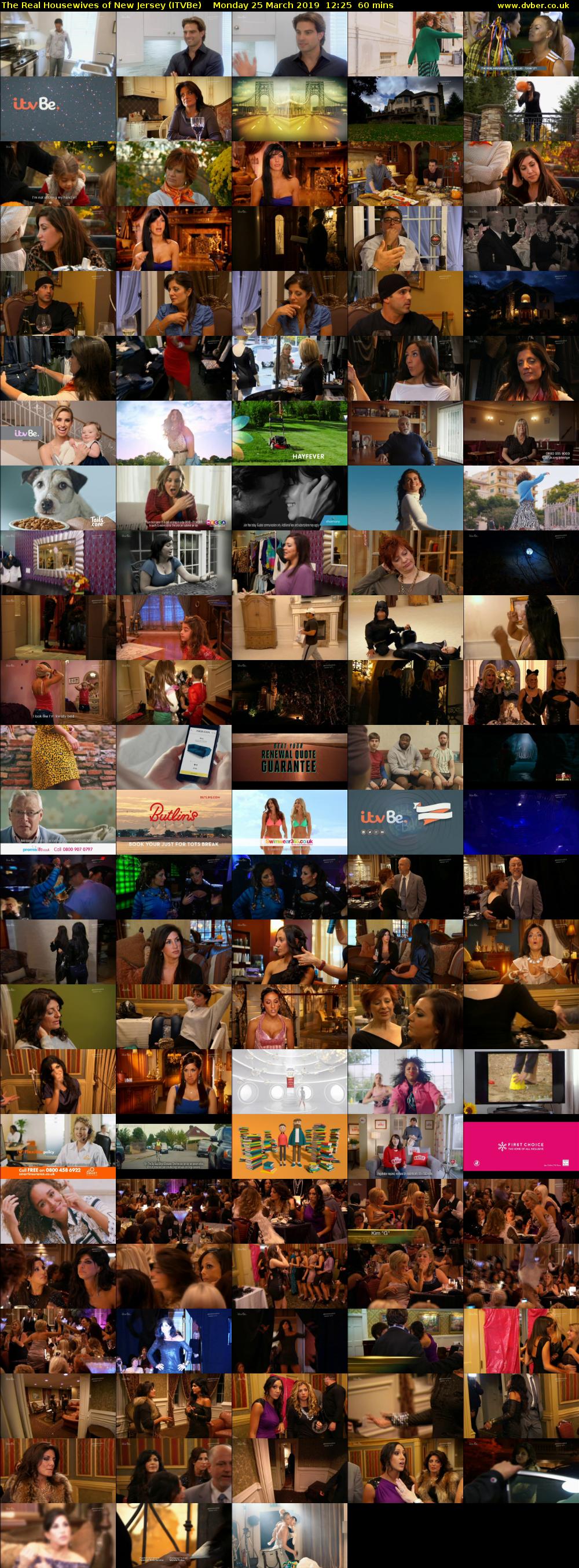The Real Housewives of New Jersey (ITVBe) Monday 25 March 2019 12:25 - 13:25