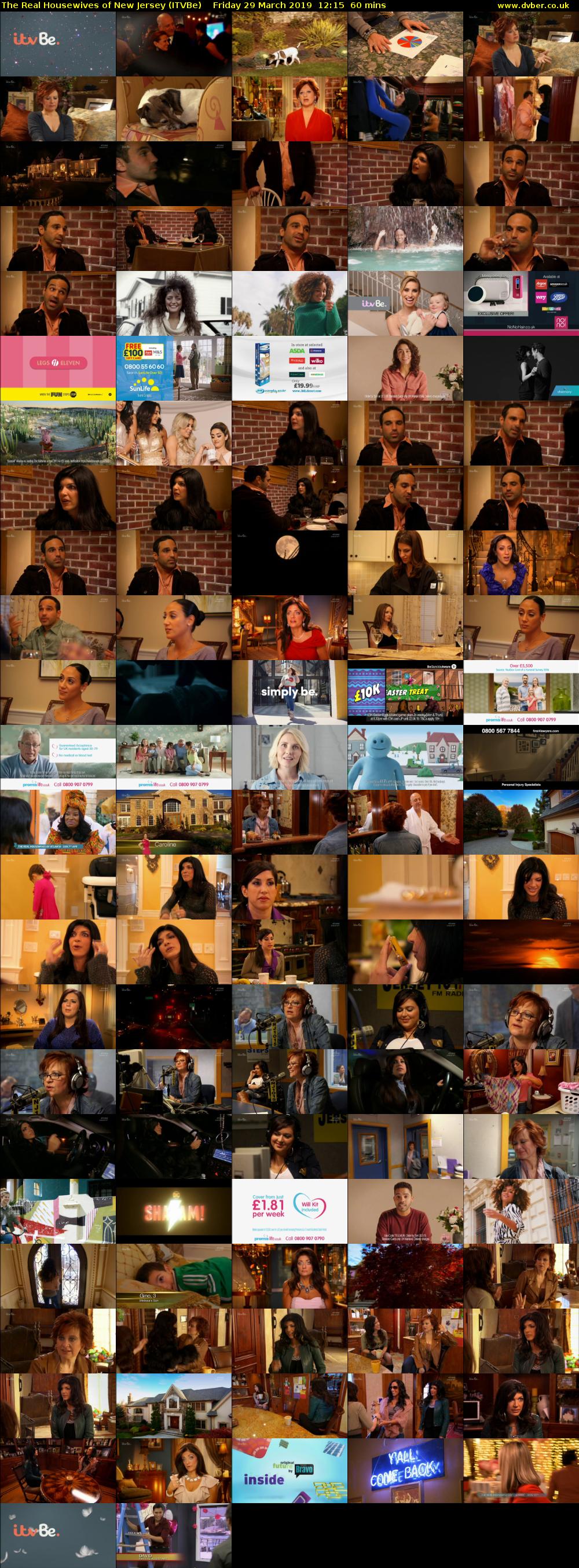 The Real Housewives of New Jersey (ITVBe) Friday 29 March 2019 12:15 - 13:15