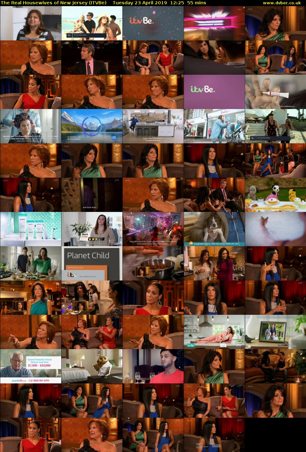 The Real Housewives of New Jersey (ITVBe) Tuesday 23 April 2019 12:25 - 13:20