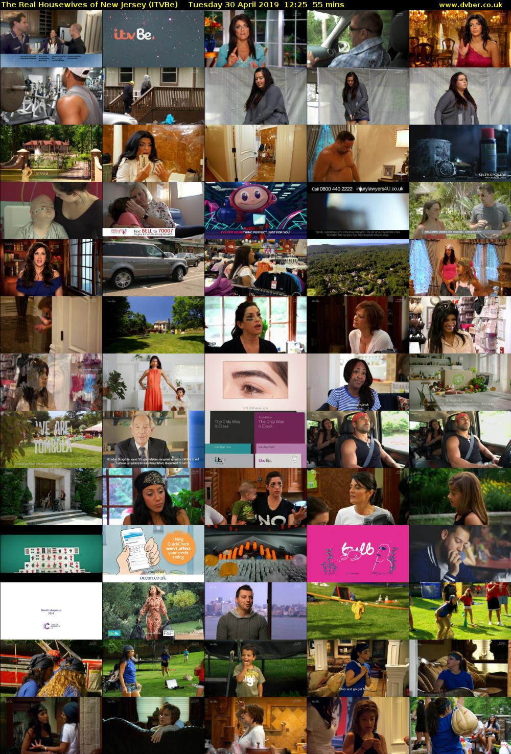 The Real Housewives of New Jersey (ITVBe) Tuesday 30 April 2019 12:25 - 13:20